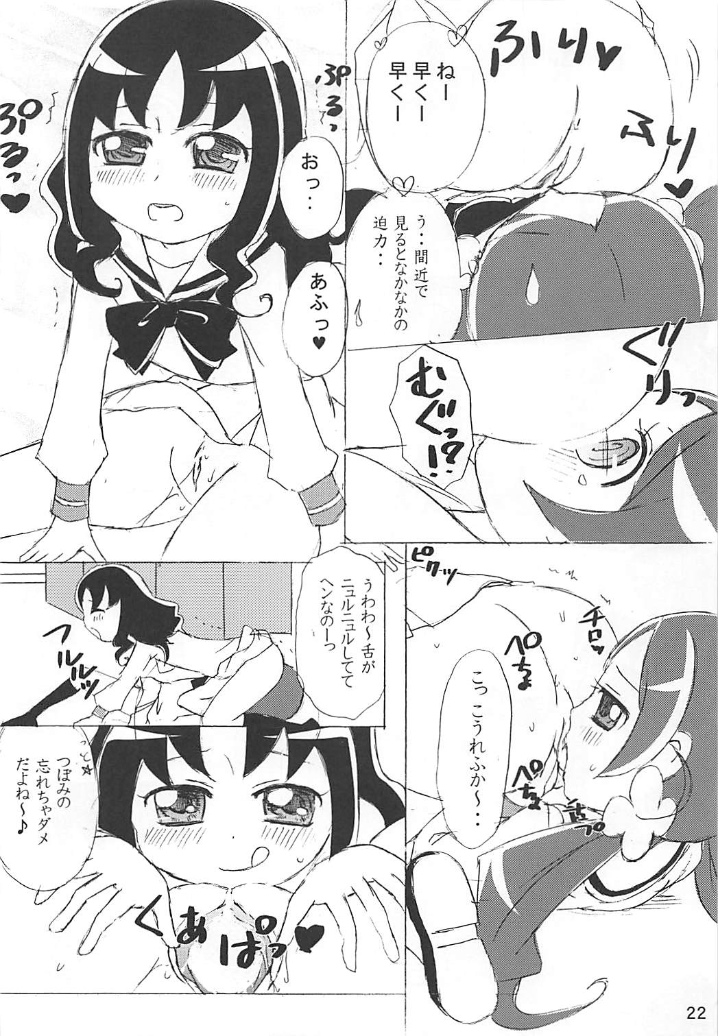 (C78) [Little★Cosmos (Ayano Rumi)] Hazunde Catch! (HeartCatch PreCure!) page 21 full