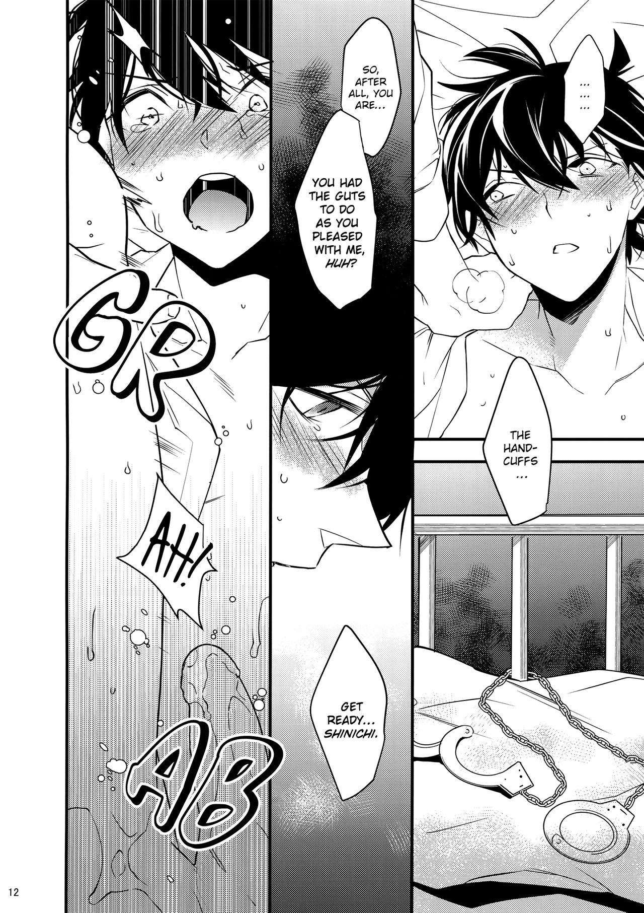 (SPARK10) [Ash Wing (Makuro)] EGOIST (Detective Conan) [English] page 11 full