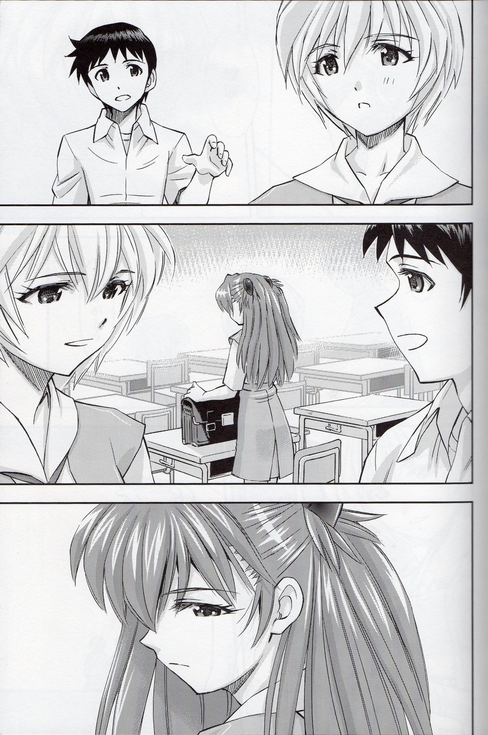 (COMIC1☆7) [Studio Wallaby (Kura Oh)] 「Boku wa, Rei to Asuka Futari to Tsukiau Kotoni Shita」 (Neon Genesis Evangelion) page 2 full