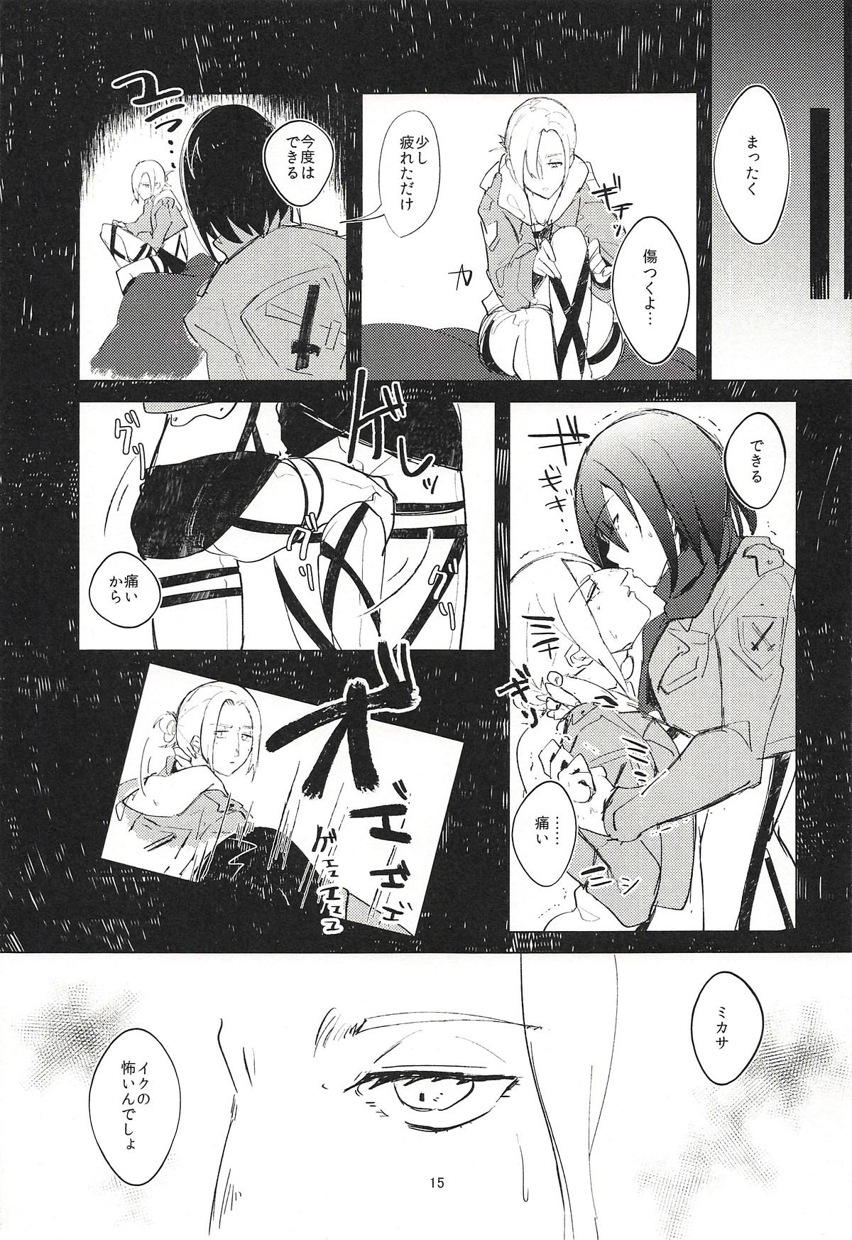 (Dai 15 Kai Hekigai Chousa Haku) [PHENOMENA (Dai Pippy)] Guinea Pig (Shingeki no Kyojin) page 14 full