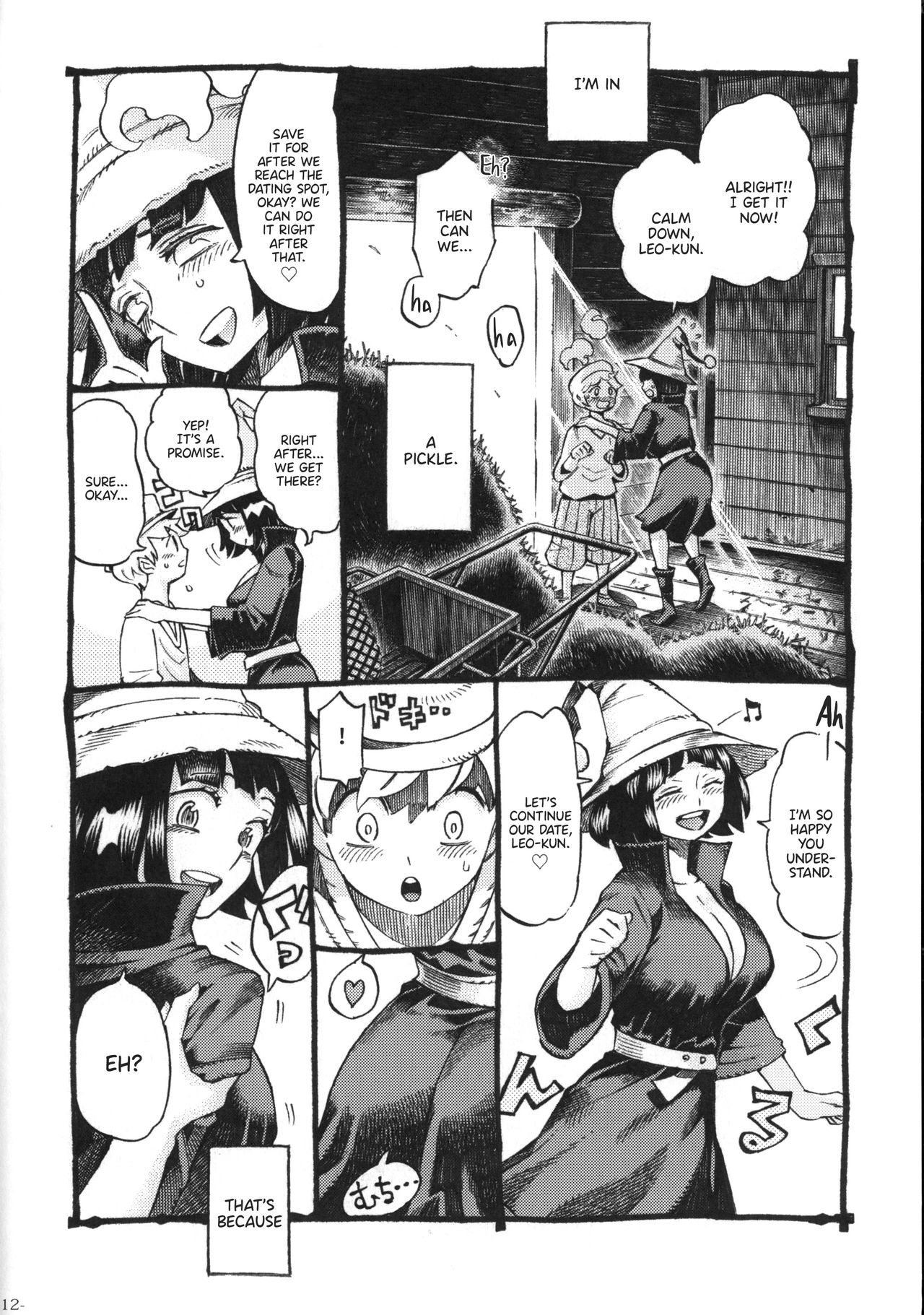 (COMITIA130) [Naivta (Nishi Yoshiyuki)] Majo wa Kekkyoku Sono Kyaku to 2 | The Witch Ended Up... 2 [English] [Panatical] page 11 full