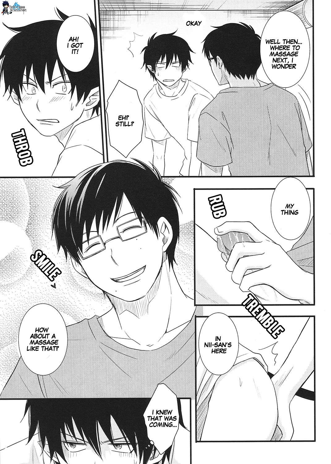 [Busukopan (Glico)] No Brother, No Life (Ao no Exorcist) [English] {True Cross} page 19 full