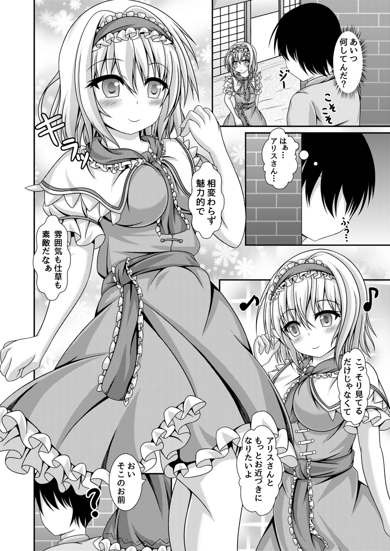 [Happy Present (Manmer)] Reimu to Alice ni Hyoui Tensei (Touhou Project) [Digital] page 11 full