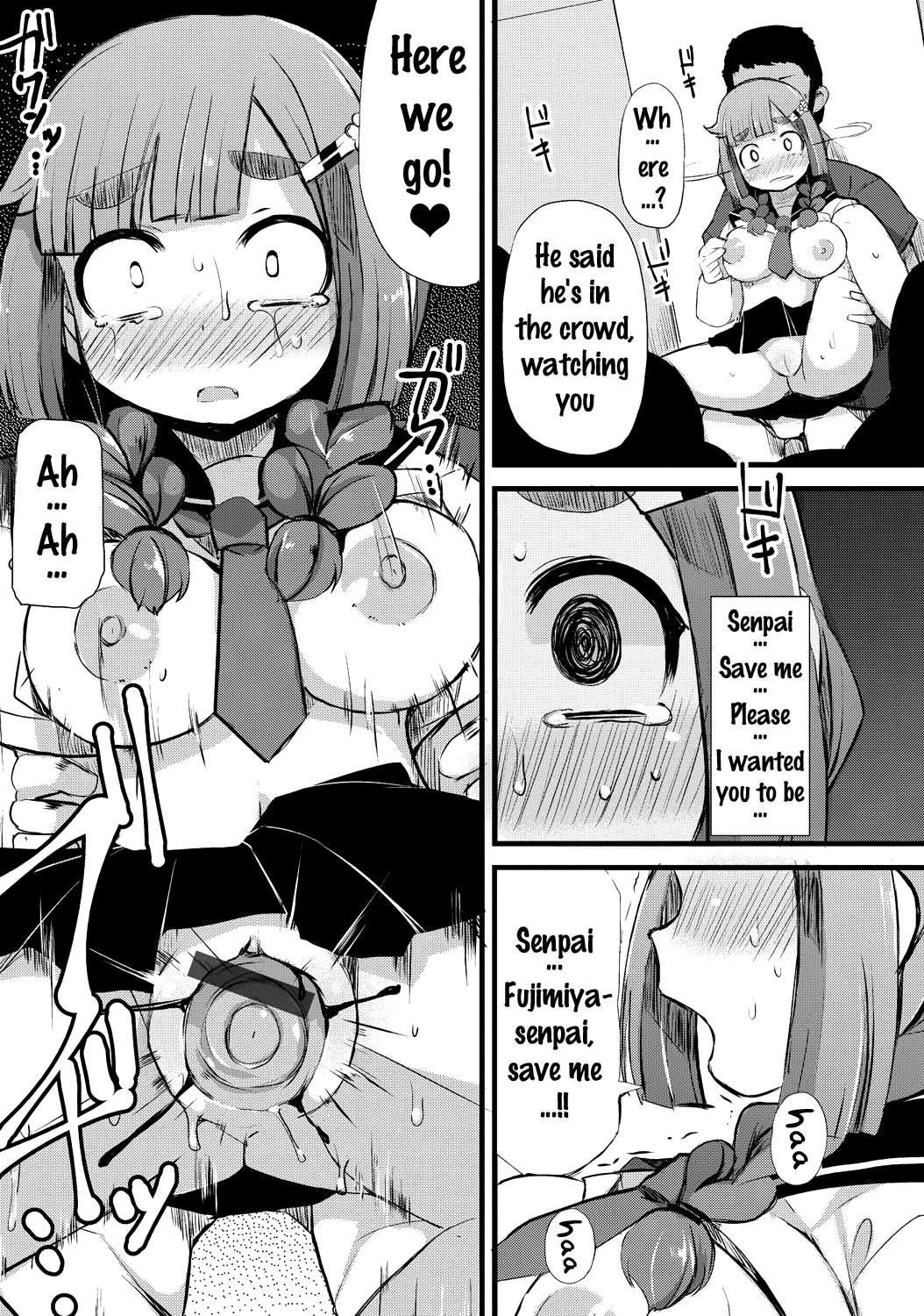 [Lilithlauda] Kyonyuu Yuutousei ~Do-M no Inran Mesubuta ni Daihenshin!~ Ch. 1-7 [English] {doujins.com} [Digital] page 177 full
