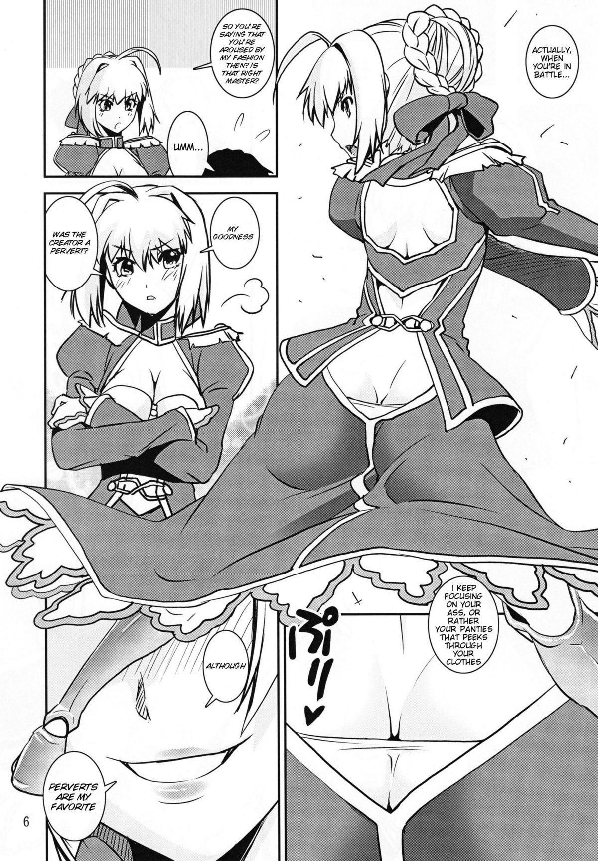 (C79) [KATAMARI-YA (Kanetsuki Masayoshi, Shinama)] Panties Emperor R (Fate-Stay Night) [English] page 5 full