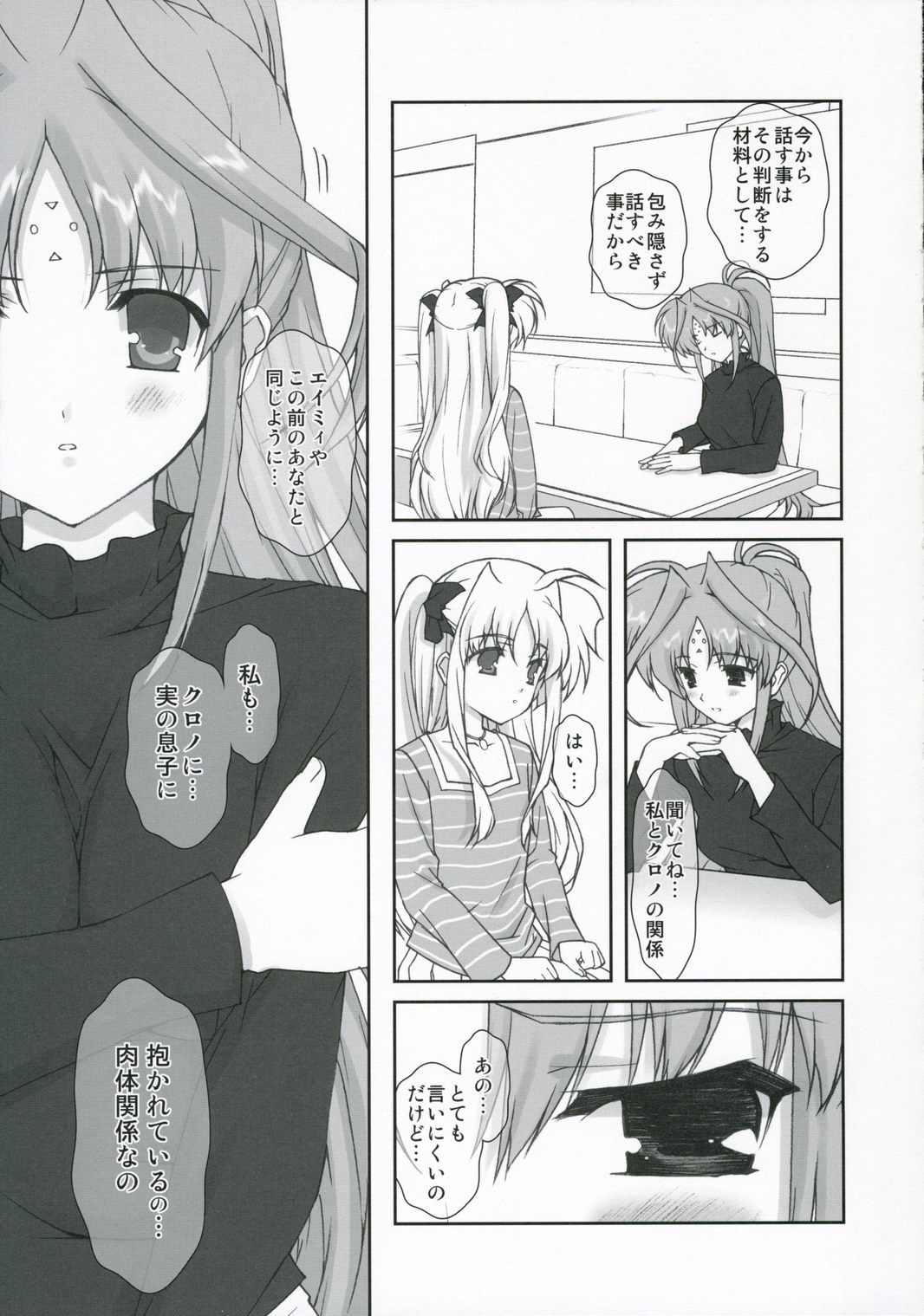 (C70)[Renai Mangaka (Naruse Hirofumi)] Lyrical Magical Fate Ganbaru (Mahou Shoujo Lyrical Nanoha) page 6 full