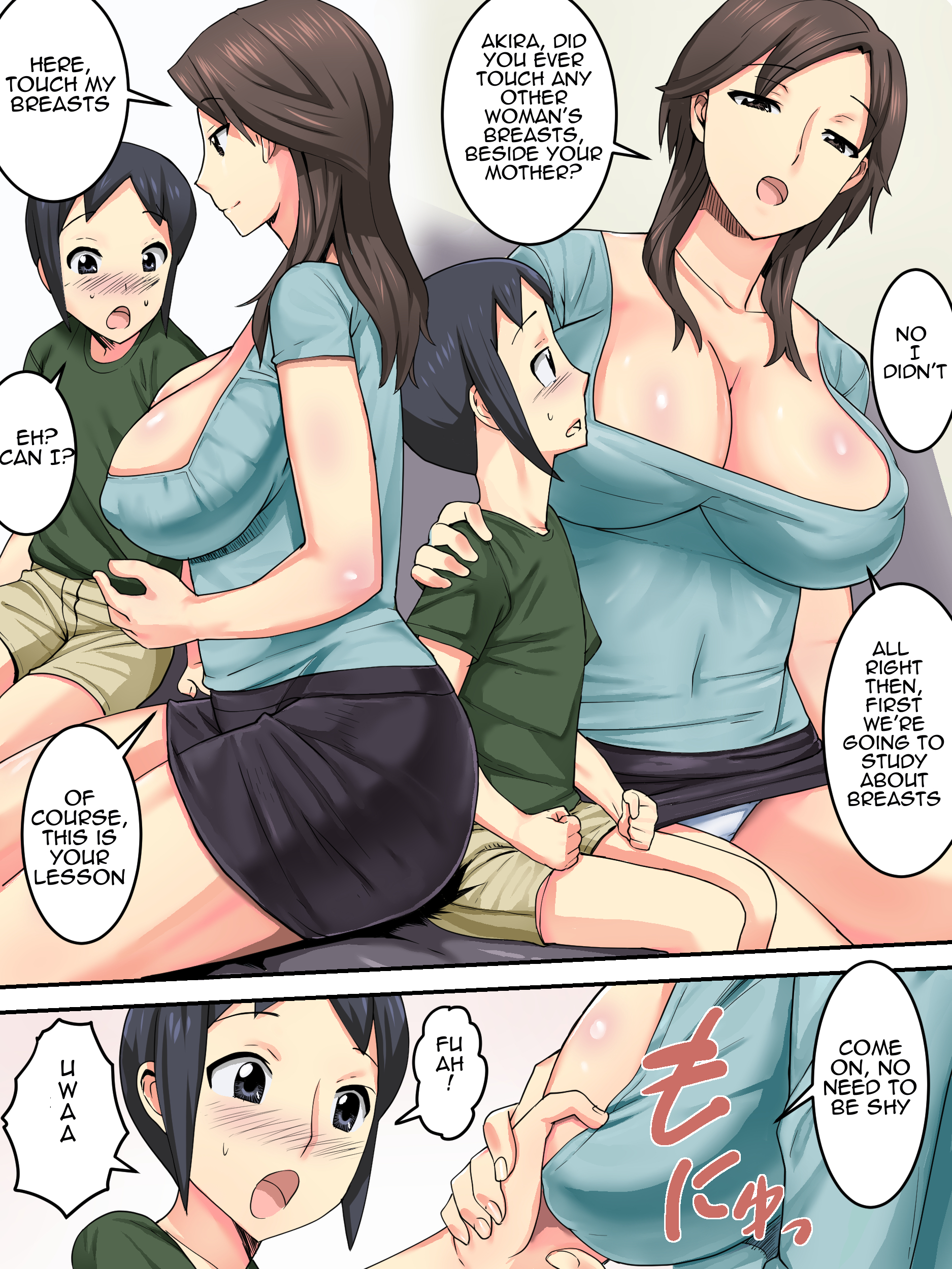 [Sanbaizu] Oba-san no Seikyouiku | Auntie's Sex Education [English] [Amoskandy] page 3 full