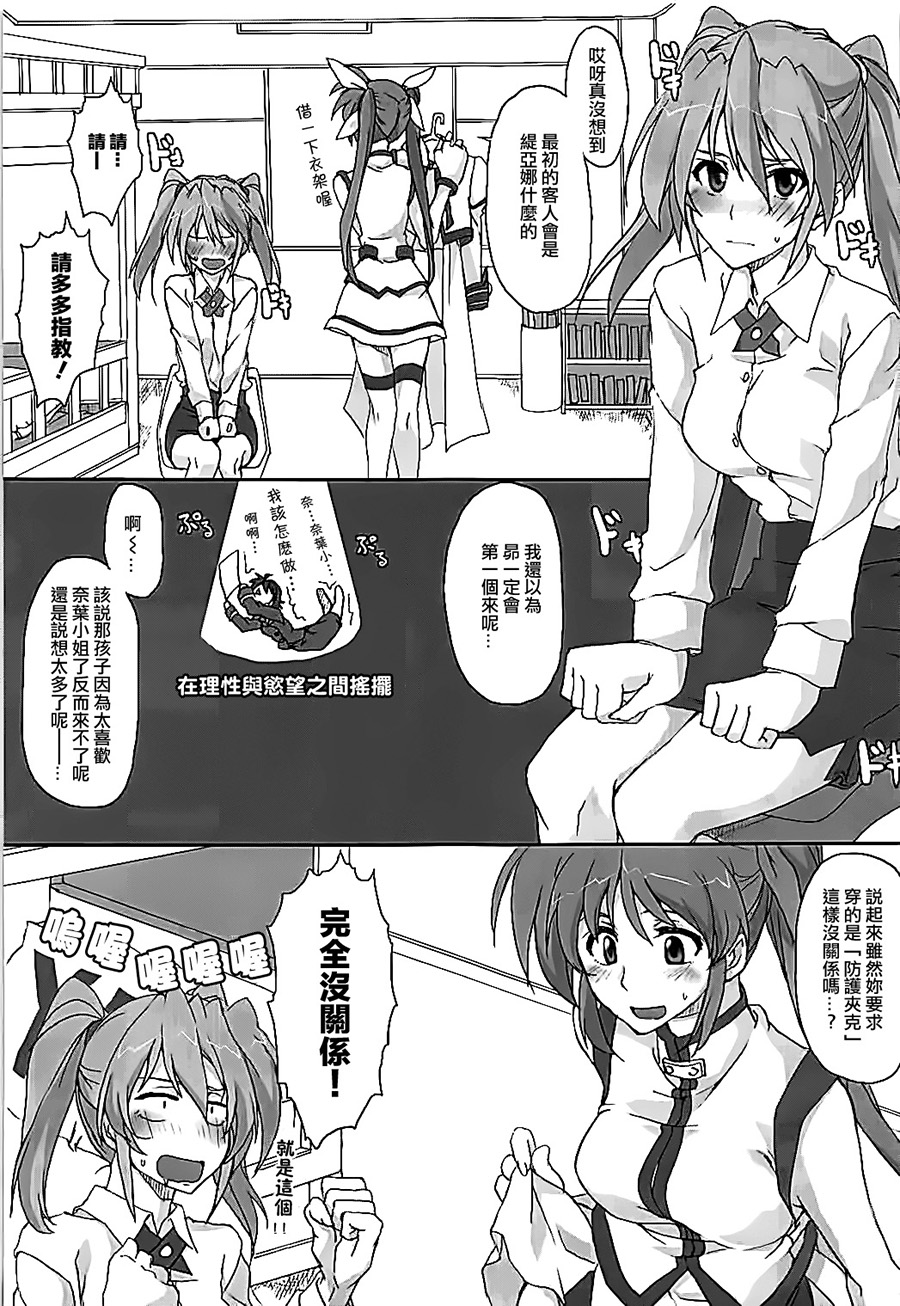 (C89) [STROLL IN THE WOODS !! (ELF)] Nanoha-san Shimei Haittemasu yo (Mahou Shoujo Lyrical Nanoha)[Chinese] [大友同好会豆腐磨坊漢化組] page 6 full