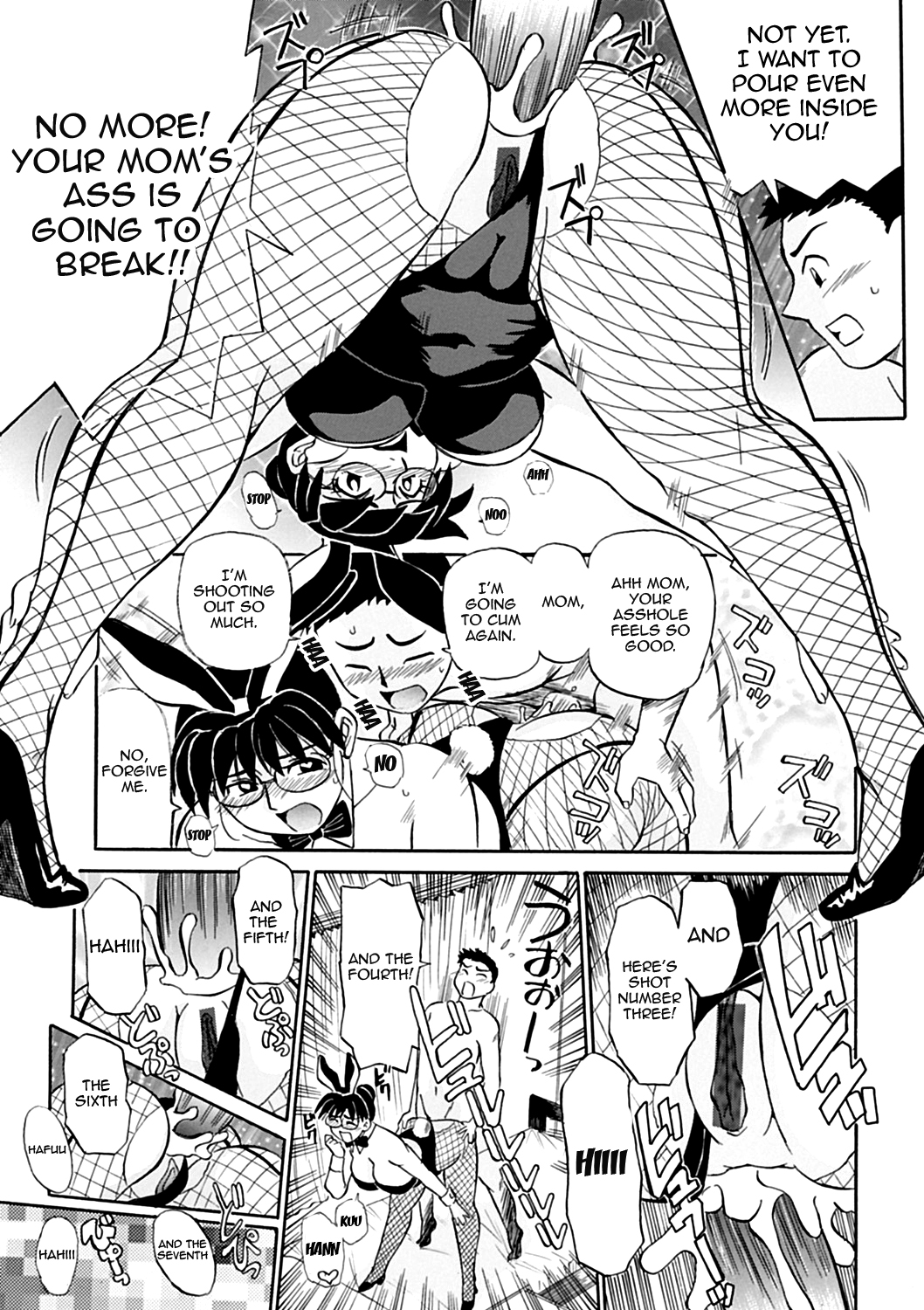 [Fujisawa Tatsurou] Kaa-san Asa Made Daku yo!! ~Sachie Series Soushuuhen~ [English] {forbiddenfetish77} [Digital] page 37 full