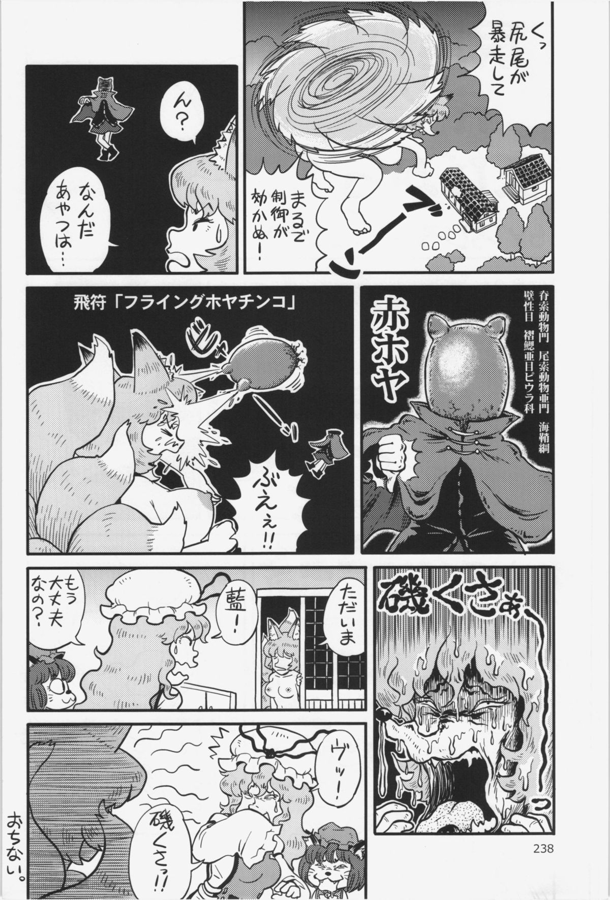 (C84) [Hinaprin, Kitsunenomori (Various)] Dairansai (Touhou Project) page 238 full