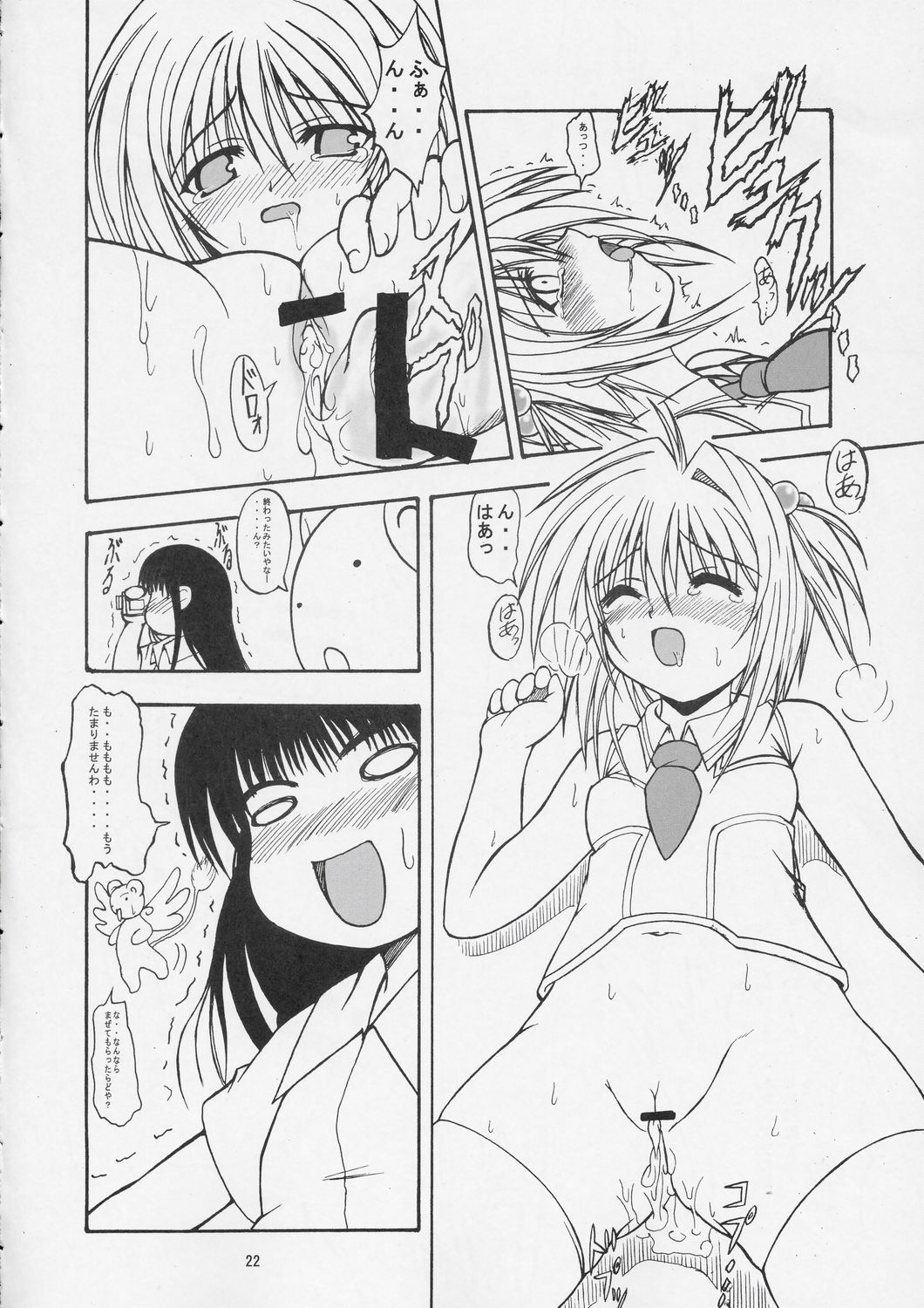 (C66) [KURUBUSI-KAI (Dowarukofu)] THE LAST CARD (Cardcaptor Sakura) page 21 full