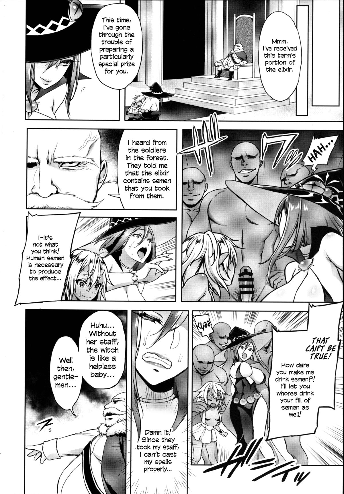 Heavy Bunny Addiction (Usagi Nagomu)....Milking Witch English page 13 full