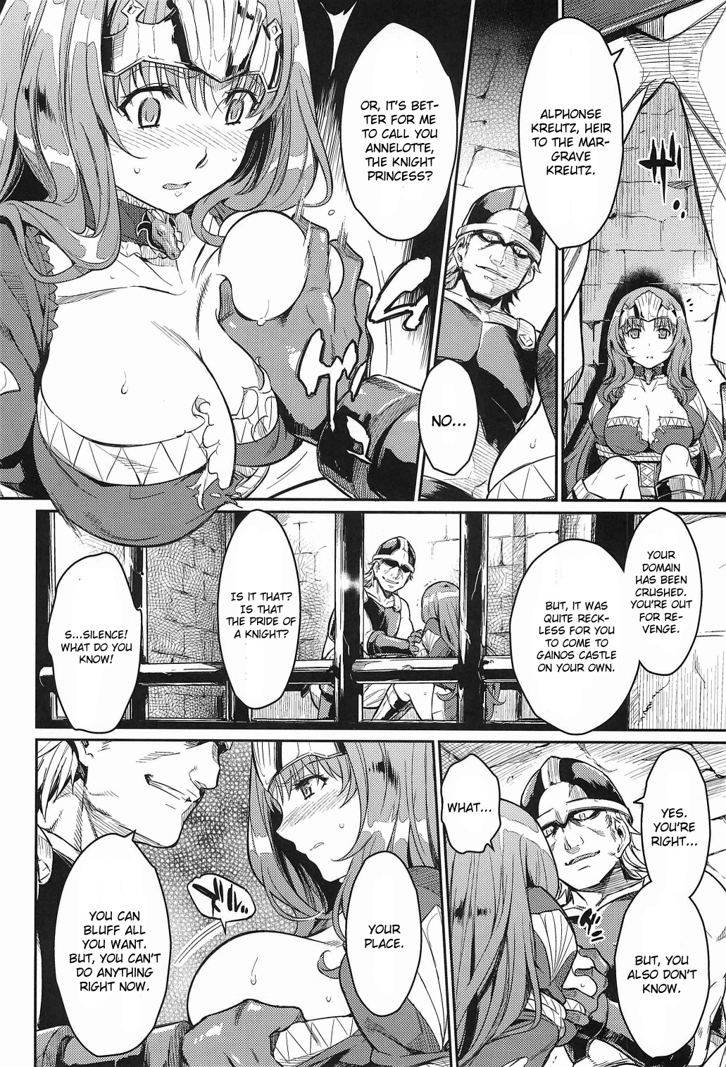 (C82) [Kusari Caterpillar (Yoshiron)] Dorei Kishi (Queen's Blade) [English] {CGrascal} page 5 full