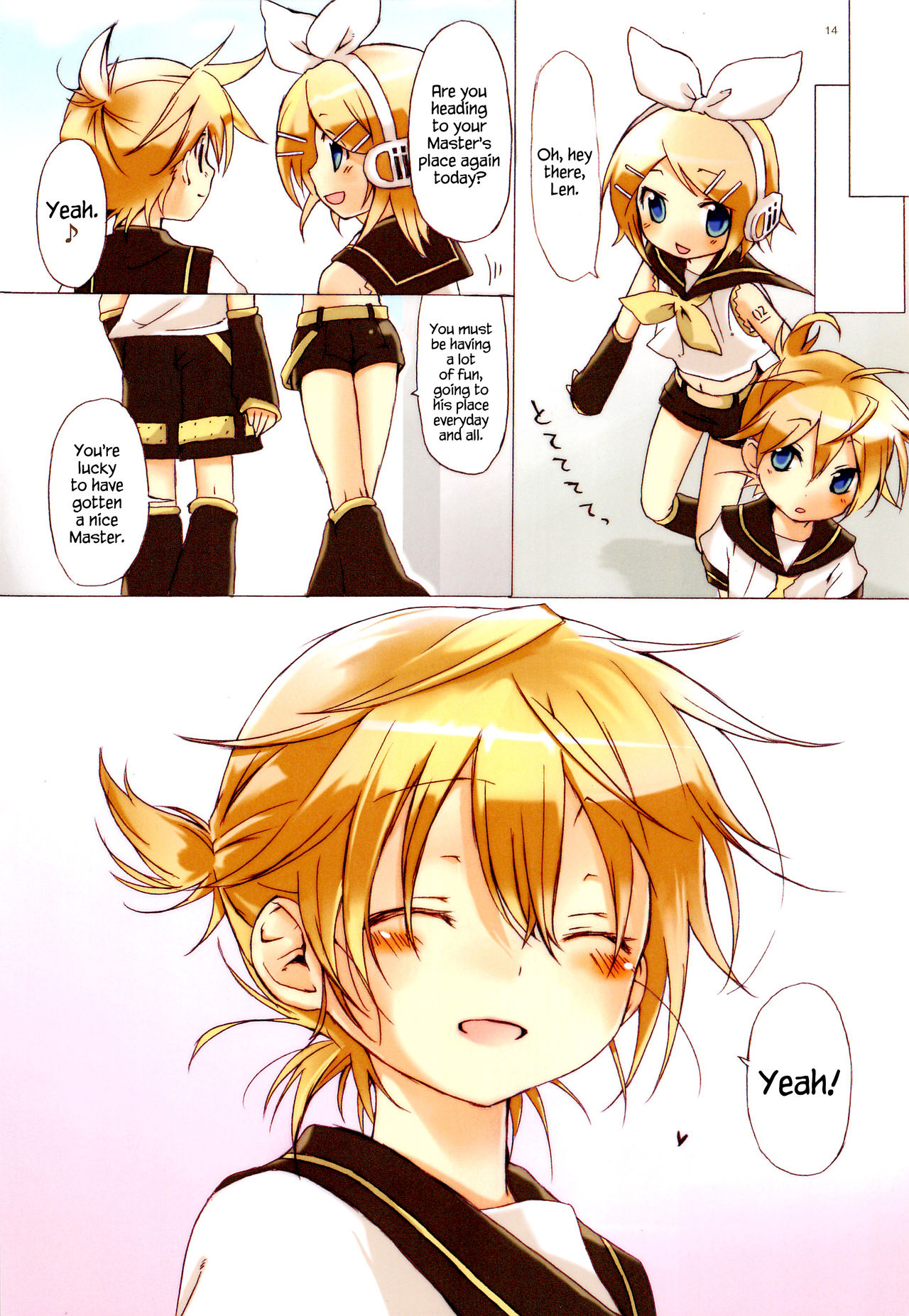 (Shota Scratch 21) [Hekichaen (Hekicha)] Ecchi One (VOCALOID) [English] {Hennojin} page 15 full