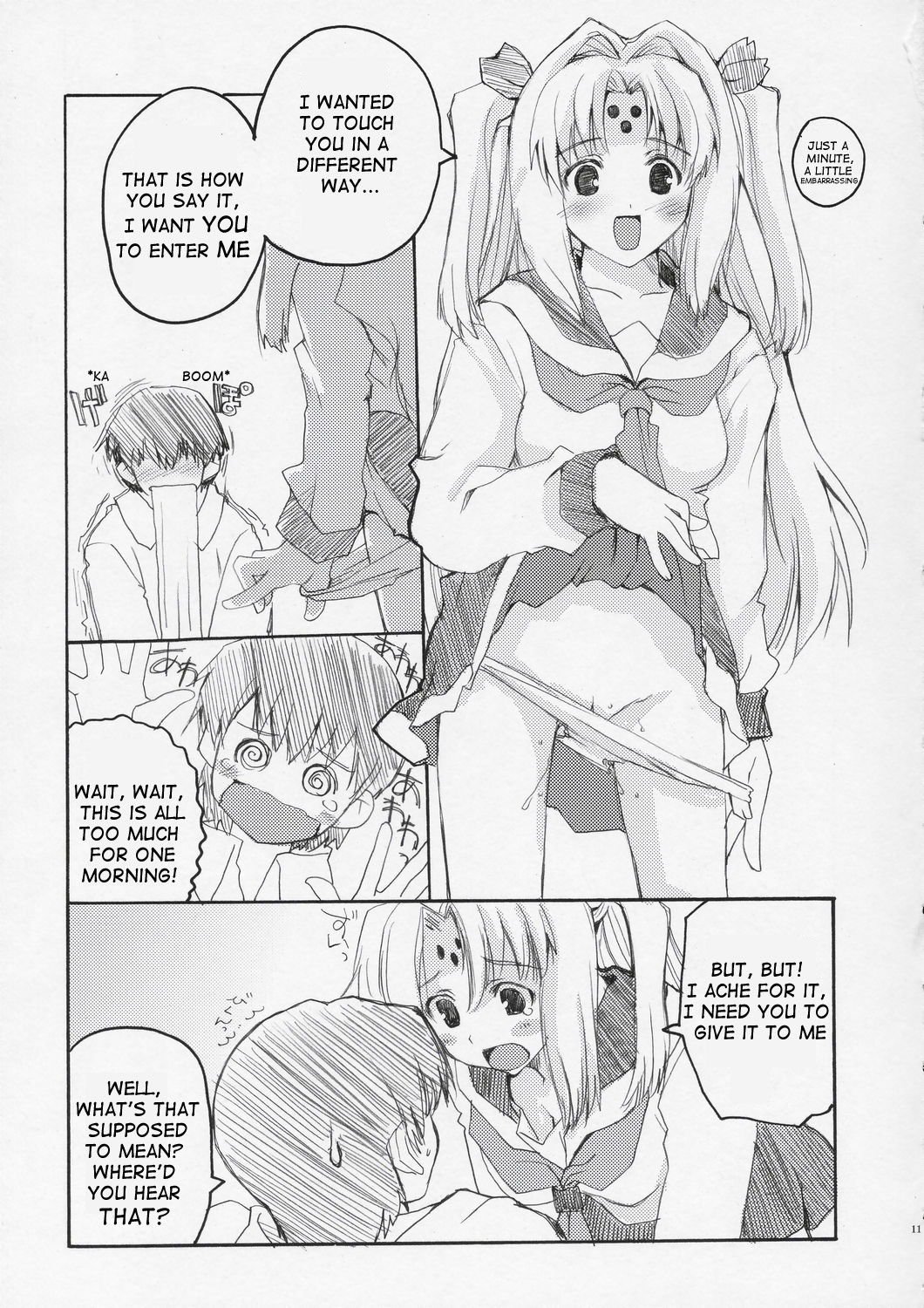 (C67) [Hachiouji Kaipan Totsugeki Kiheitai (Makita Yoshiharu)] HAPPY FEVER HEAT! (Girls Bravo) [English] [Doujin-World & hentaigroup] page 10 full