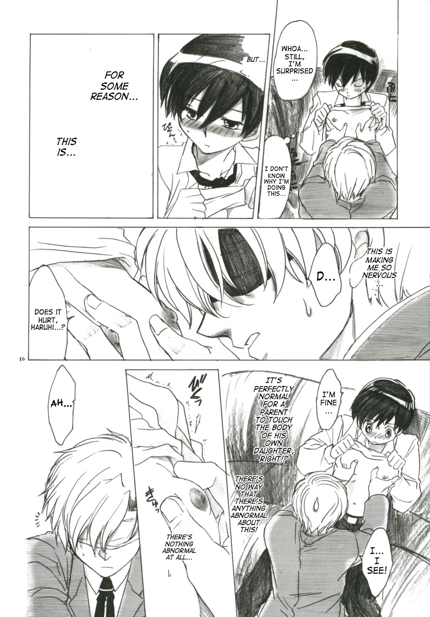 (C70) [Toko-ya (Kitoen)] Natsu Haruhi (Ouran High School Host Club) [English] page 15 full