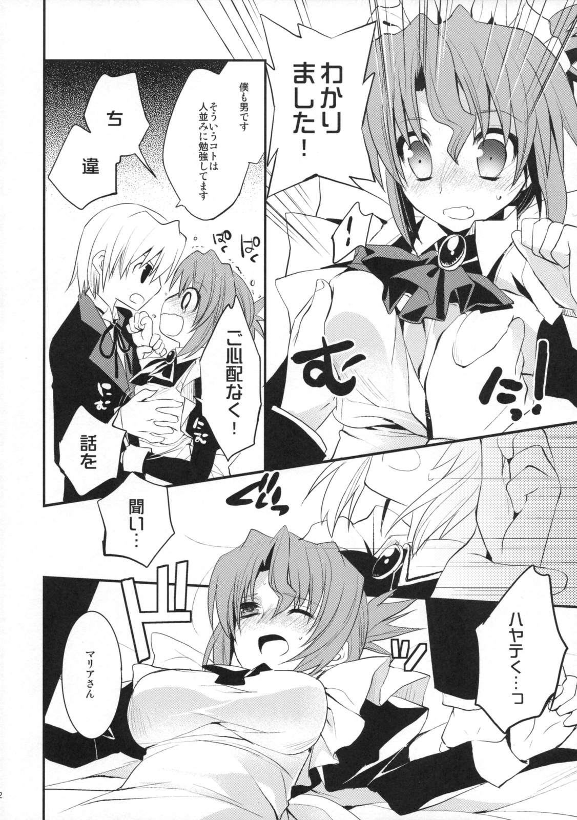 (C76) [ARESTICA, D.N.A.Lab. (Ariko Youichi, Miyasu Risa)] BLOOMING FLOWER (Hayate no Gotoku!) page 11 full