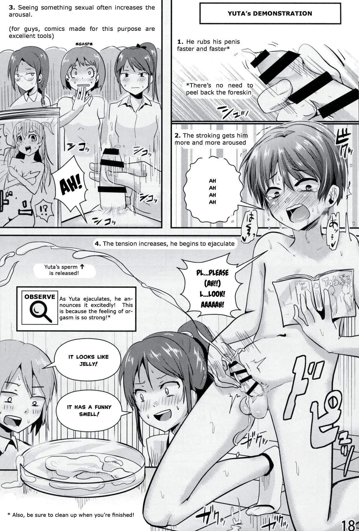 (C86) [H-SQUAD (Guglielmo)] Hokentaiiku Gakushuu Note ~Group Work Hen~ [English] page 19 full