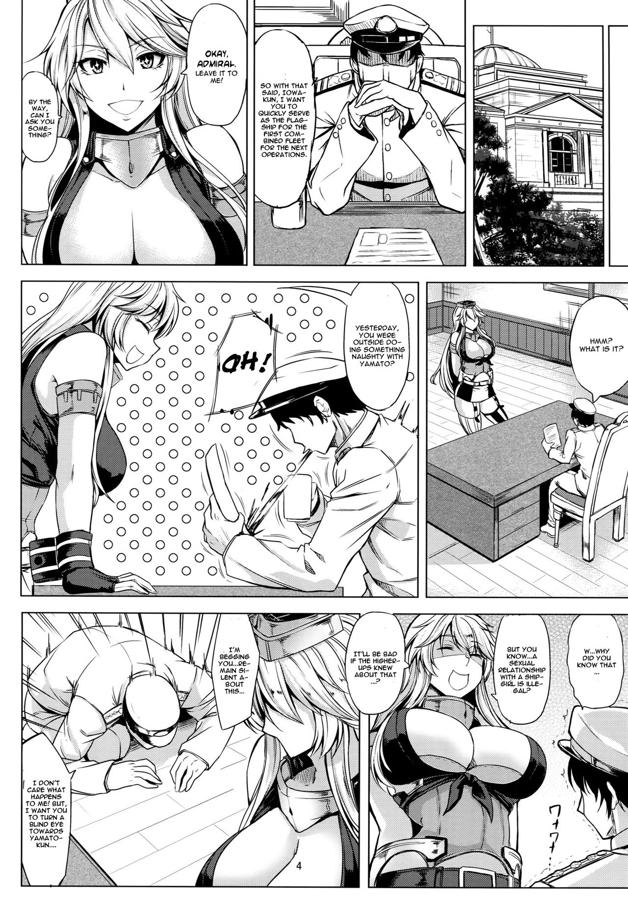 (COMIC1☆10) [Nanakorobi Yaoki (kinntarou)] Tobikkiri no Senkan VS Senkan (Kantai Collection -KanColle-) [English] [CGrascal] page 5 full