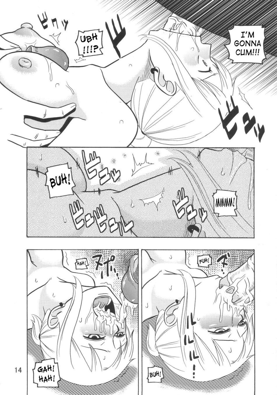 (C72) [ACID-HEAD (Murata.)] Nami no Ura Koukai Nisshi 3 | Nami's Hidden Sailing Diary 3 (One Piece) [English] [SaHa] [Decensored] page 15 full