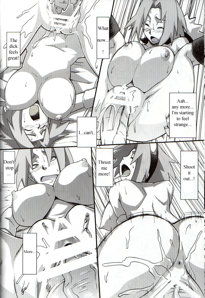 (COMIC1☆4) [Karakishi Youhei-dan Shinga (Kanenomori Sentarou, Sahara Wataru)] Bakuchi Butai (Naruto) [English] page 27 full