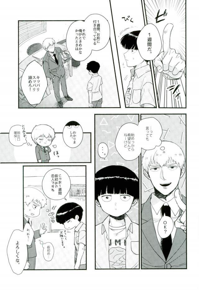 [Nikumarupe (Kota)] One Week Lovers (Mob Psycho 100) page 6 full