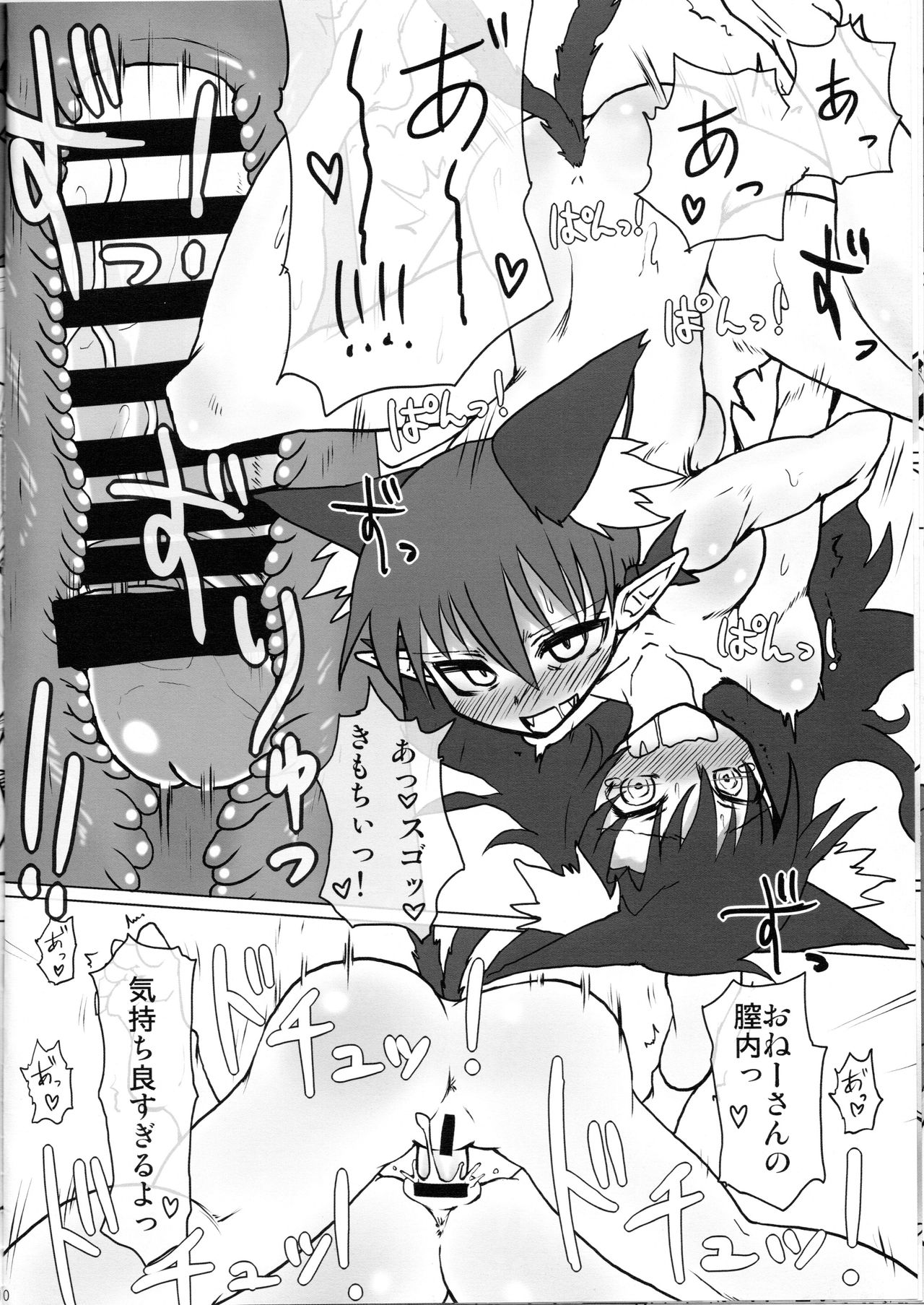 (C86) [Psychetangle (Keta)] Neko x Wolf. (Touhou Project) page 12 full