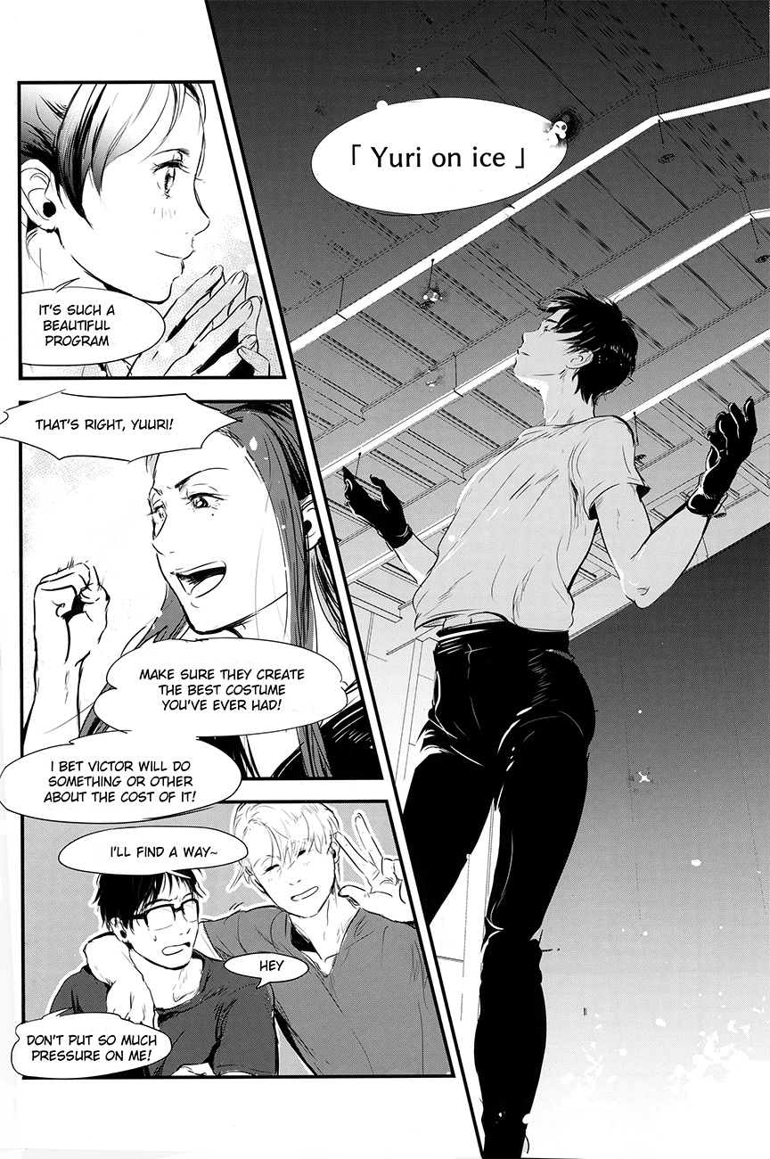 [1pack (nattou)] netsu, yadorasete (Yuri!!! on ICE) [English] page 9 full