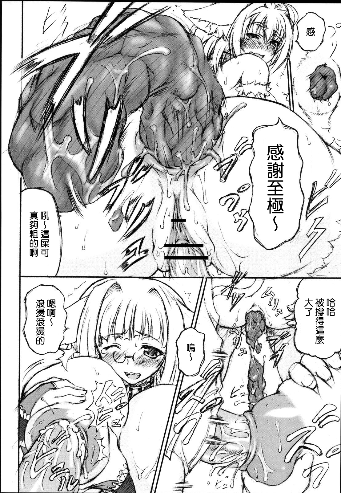 (SC25) [Doku Pepper (Shiina Kazuki)] Kemonokko Yuugi [Chinese] [佐橋皆人個人漢化] page 10 full