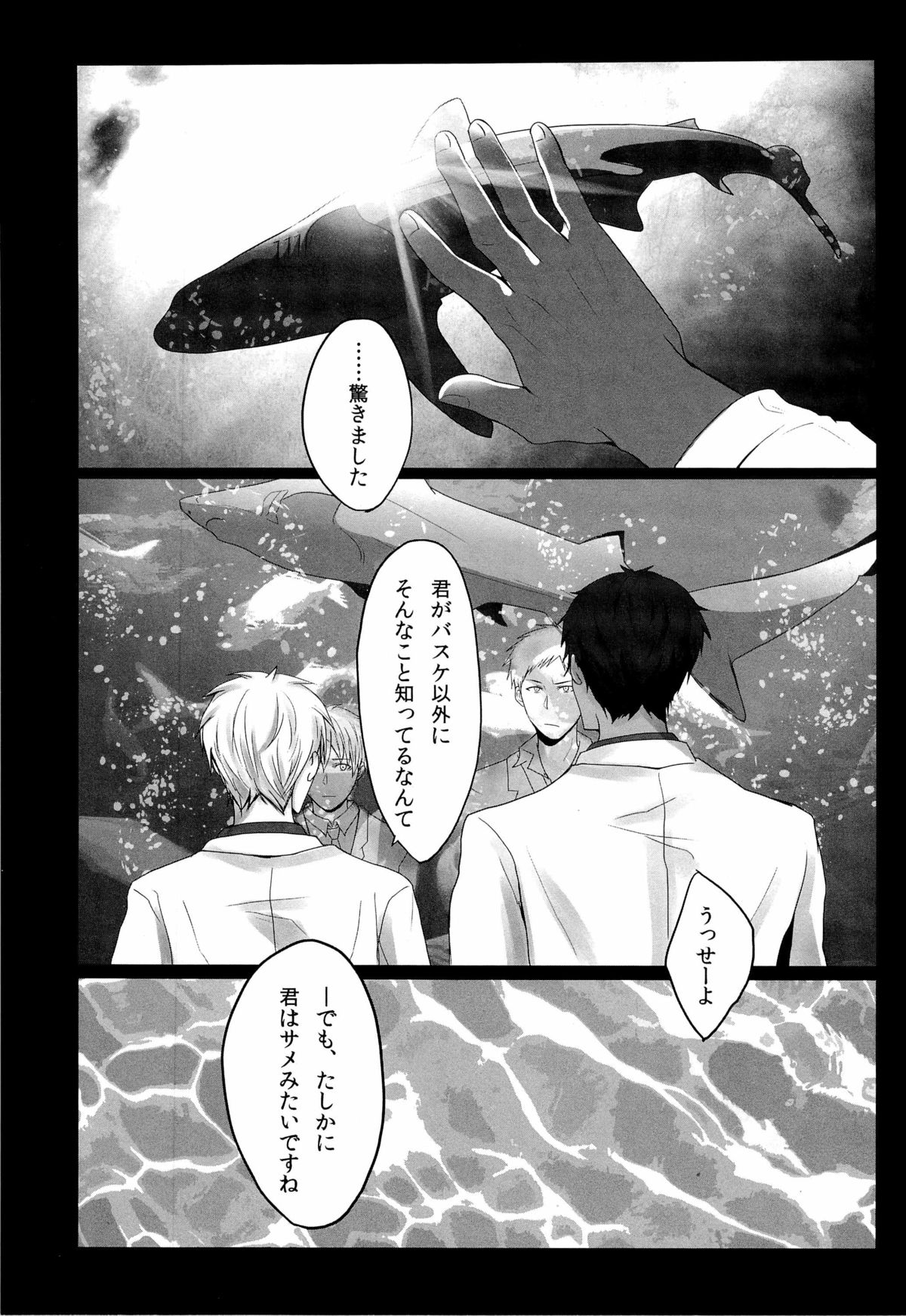 [Sanzu no Hanataba (Hachisu)] 鮫～VIRGIN BITE (Kuroko no Basuke) page 25 full