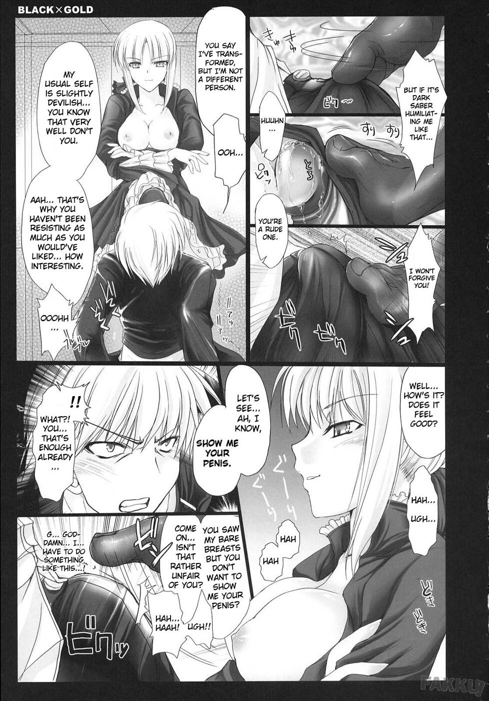 Black x Gold [Comic] [English] page 14 full