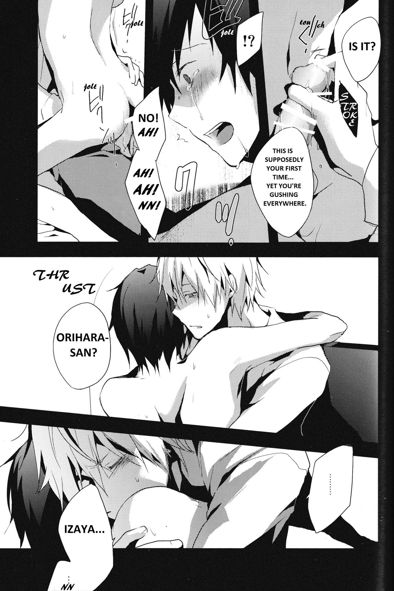 [Yinghua (sinba)] Yon Ekikan Renai | Fourth Station Romance (Durarara!!) [English] {kittycatkyla23} page 24 full