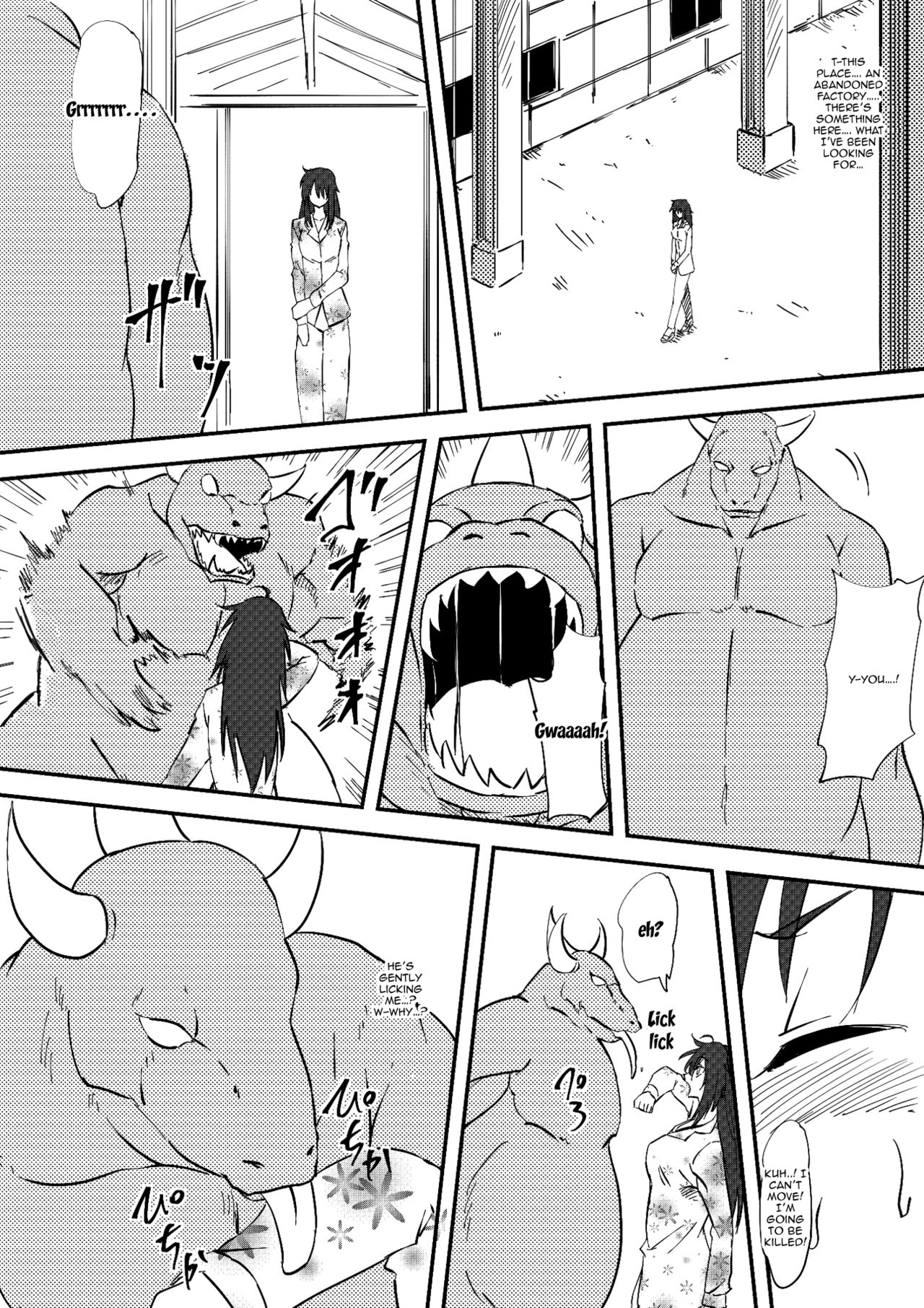 [Mikezoutei] Kaibutsu ni Natta Kanojo | A Monster Girl Became My Girlfriend [English] {Doujins.com} page 6 full