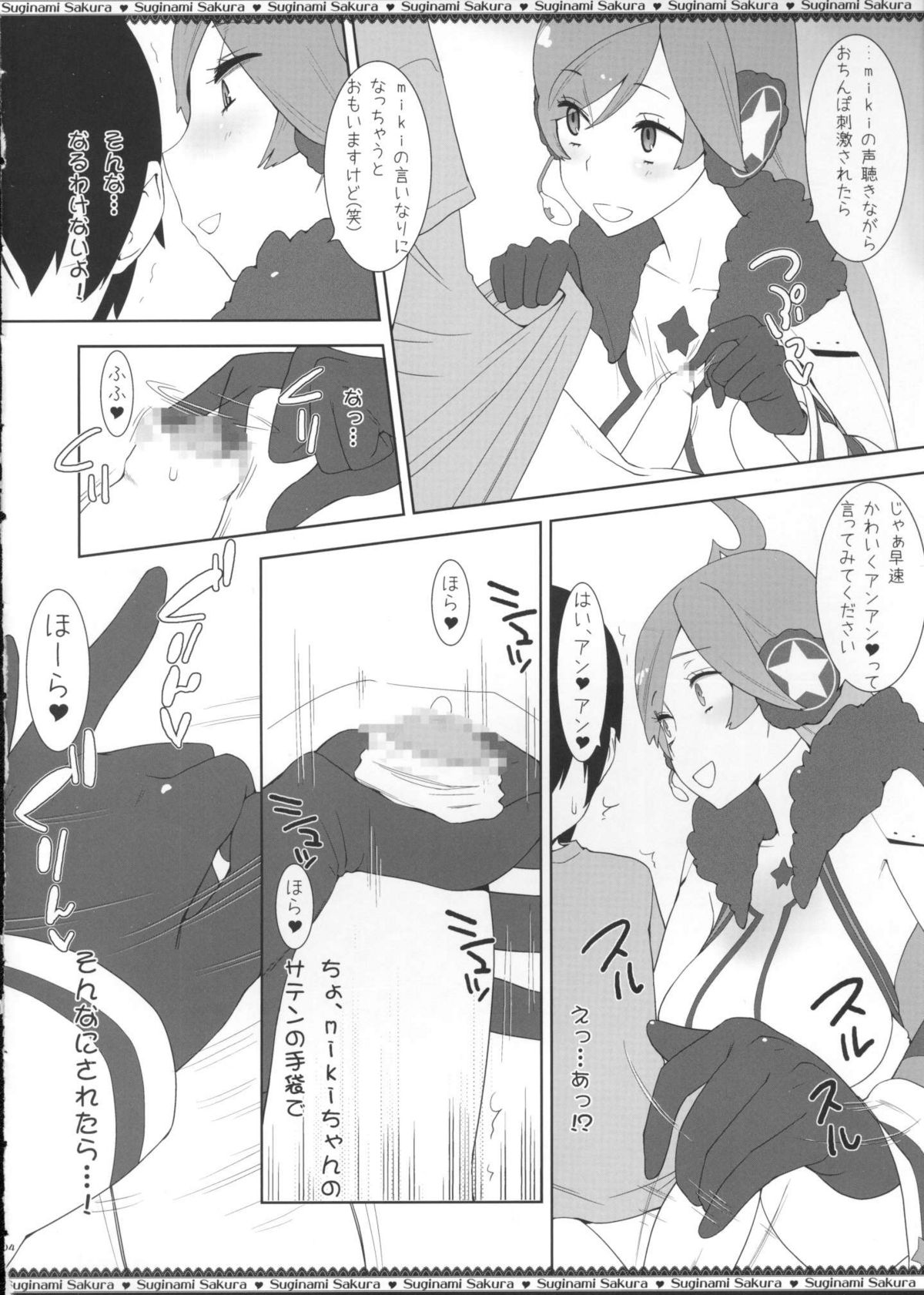 (C77) [Suginami Sakura (Ogata Mamimi)] Miki-chan no Master Shibori (VOCALOID) page 5 full