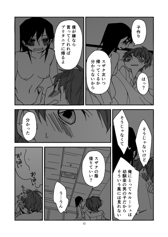 [Hakoniwa Toshokan (nrr)] never child (Code Geass) page 13 full