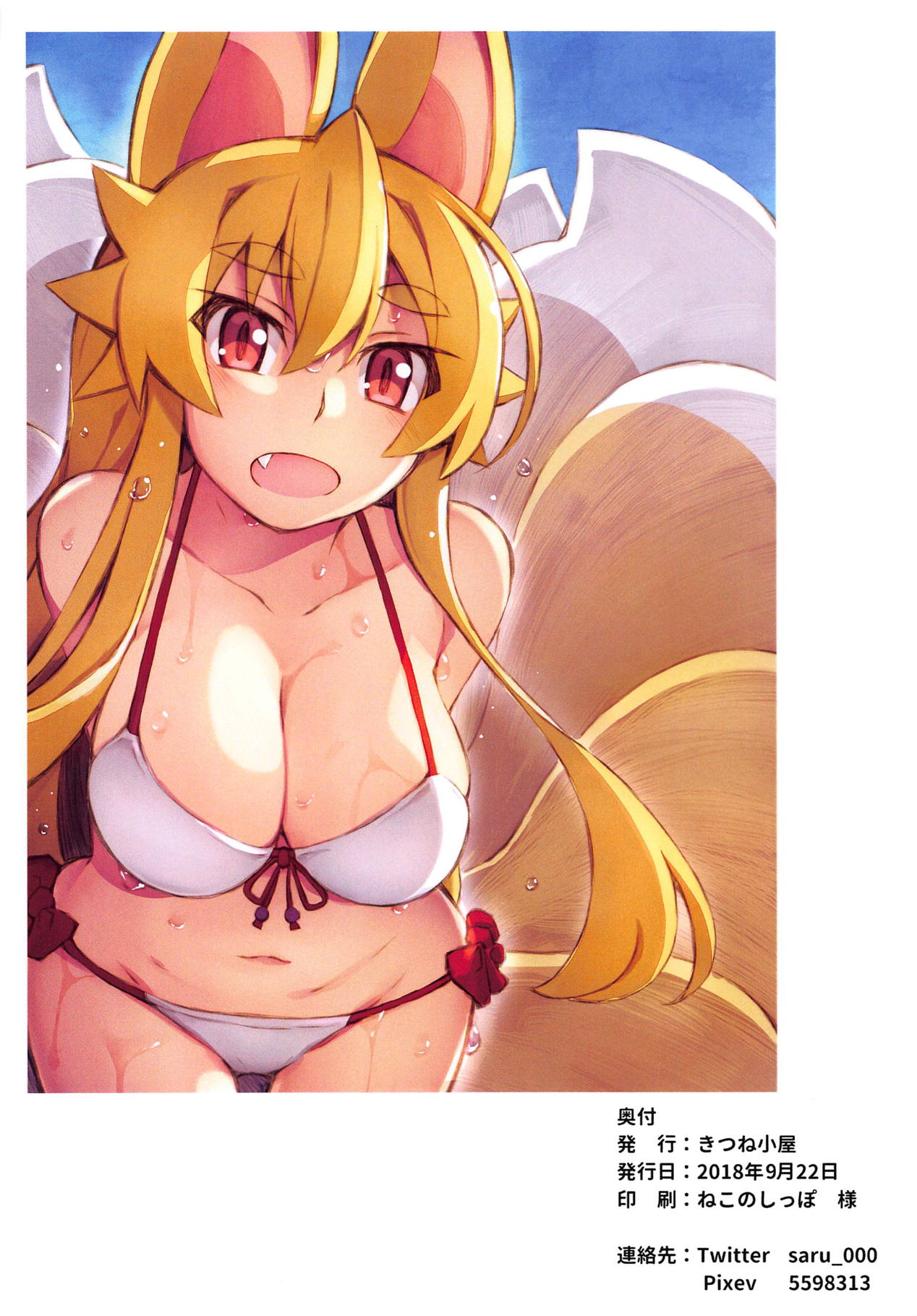 (Mimiket 40) [Kitsune-Goya (saru)] Izuna no Hon Sono Nana Umi ni Iku no Maki (Shinrabansho Choco) page 17 full
