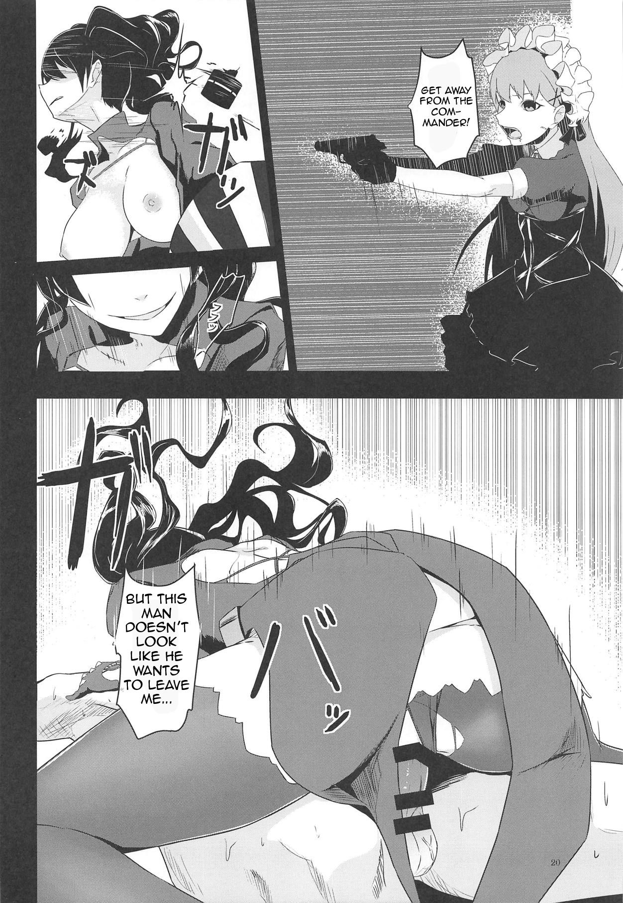 (Shoujo Senryaku Saizensen 02) [Tagamekan (Nishi Tagame)] Seneki Shippai -Failure- (Girls' Frontline) [English] page 19 full