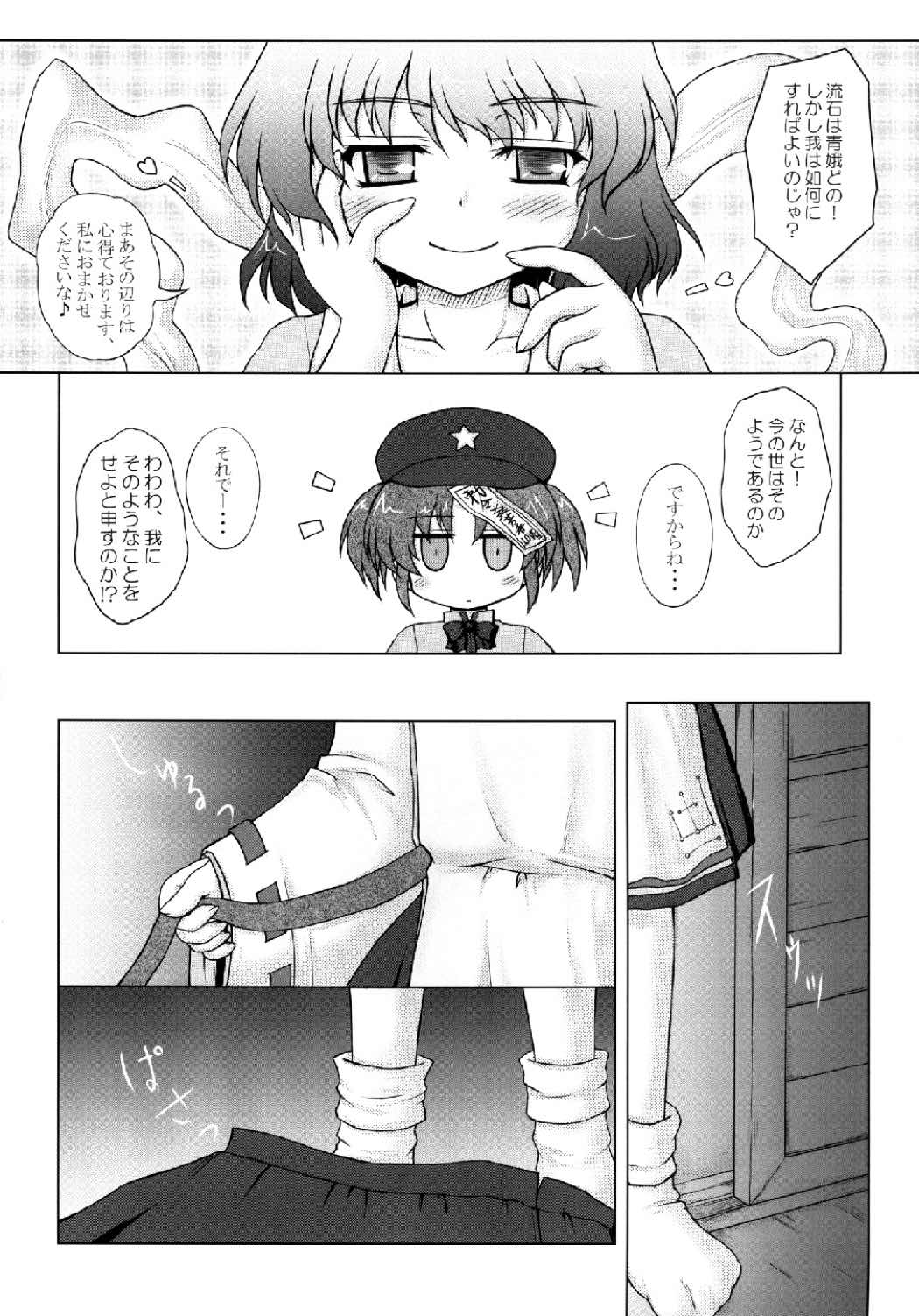 (C81) [Newtype Kenkyuujo (Kotowari)] Seidoujo o Seidoujo ni Saihenkan (Touhou Project) page 8 full