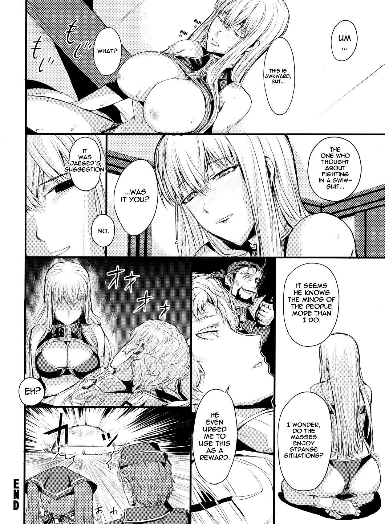 (C77) [FukaFuka Tenshoku (Popuran)] Mizugi no Valkyria | Swimsuit Valkyria (Valkyria Chronicles) [English] {doujin-moe.us} page 24 full