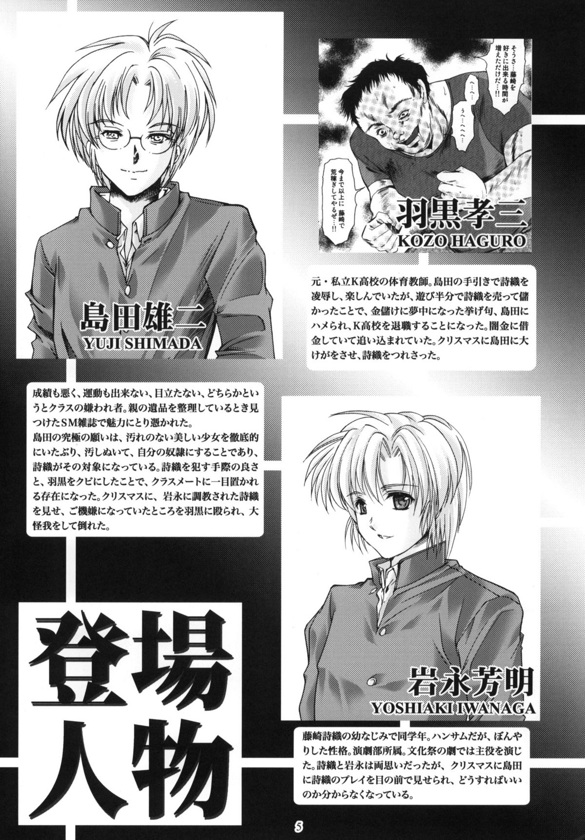 (C78) [HIGH RISK REVOLUTION (Aizawa Hiroshi)] Shiori 17 Kyouran no Dorei Ichiba (Tokimeki Memorial) page 4 full