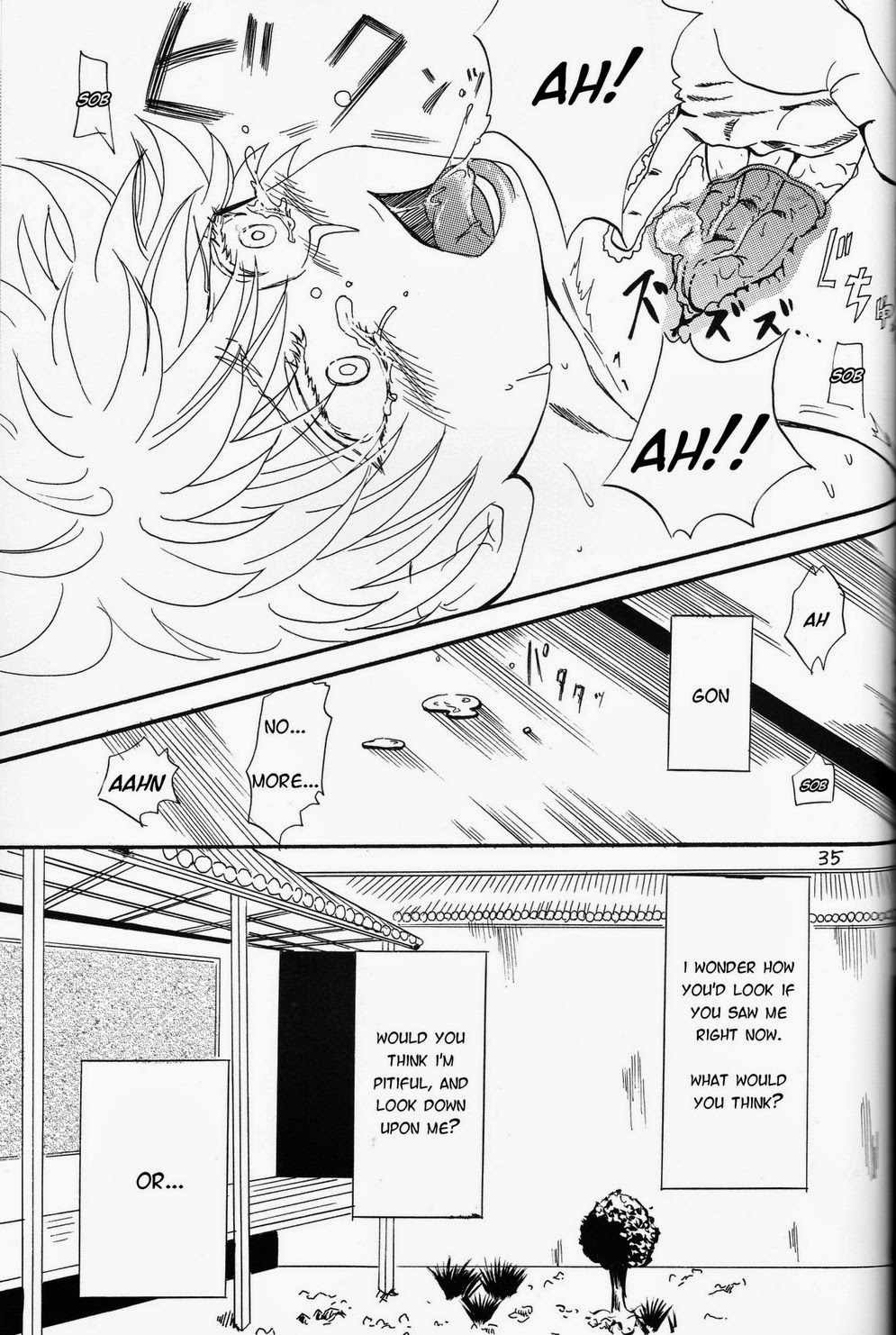 (SPARK9) [Amanojaku. (Sakichi)] Kimi, Omoi | Thinking of You (Hunter x Hunter) [English] [HXH-Doujinshilivejournal] page 35 full