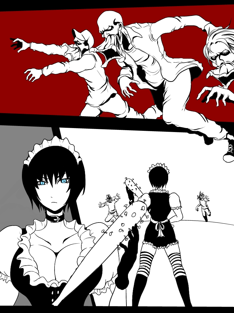 [BHM] Maid vs Vore Monster page 3 full