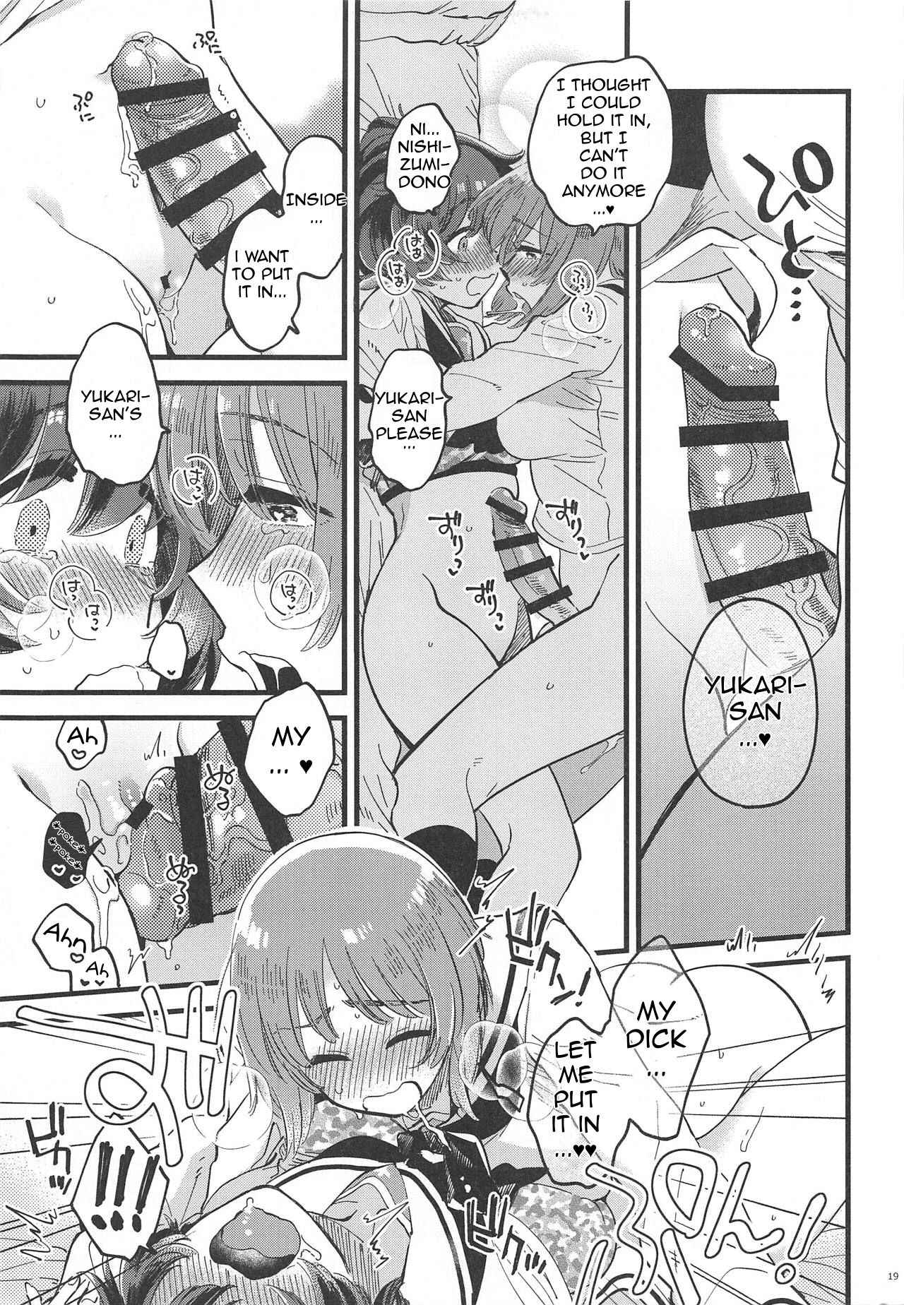 (C95) [Sonotaozey (Yukataro)] Nishizumi-dono ni Haete Shimatte mo Aishite Orimasu! | I will still love Nishizumi-dono Even If She Grew One! (Girls und Panzer) [English] page 19 full