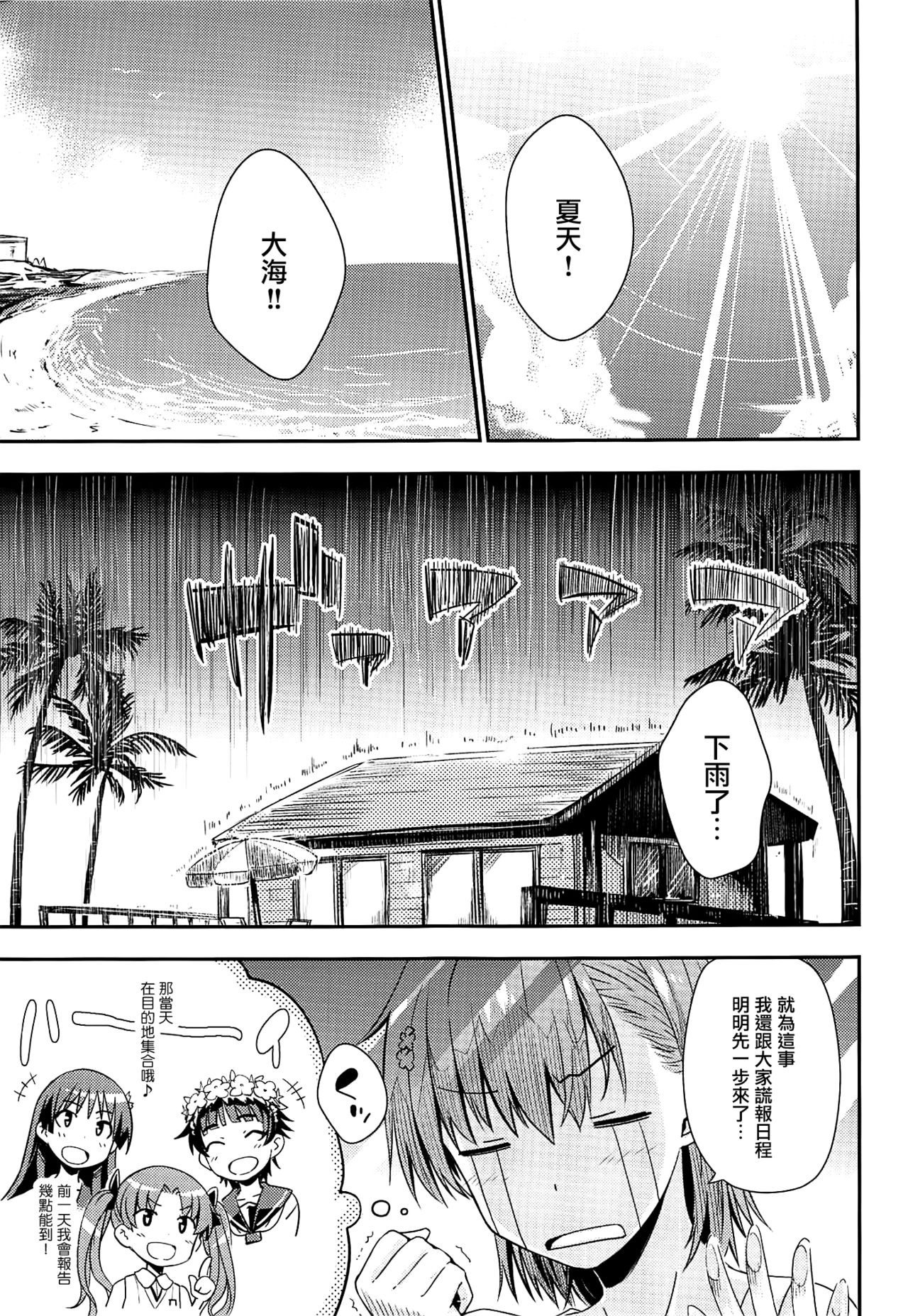 (C96) [Aspergillus (Okara)] Secret Beach (Toaru Kagaku no Railgun) [Chinese] page 4 full