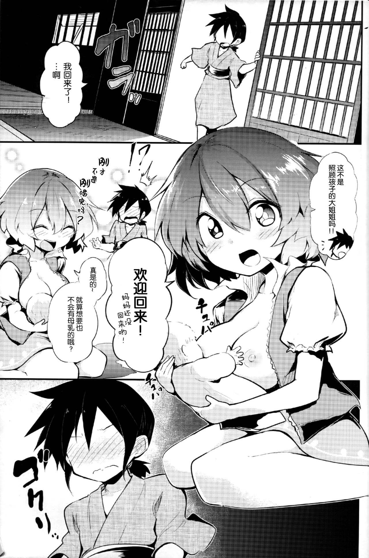 (Reitaisai 14) [Arutana (Chipa)] Ecchi na Koto wa Me (Touhou Project) [Chinese] [Kanade汉化组] page 5 full