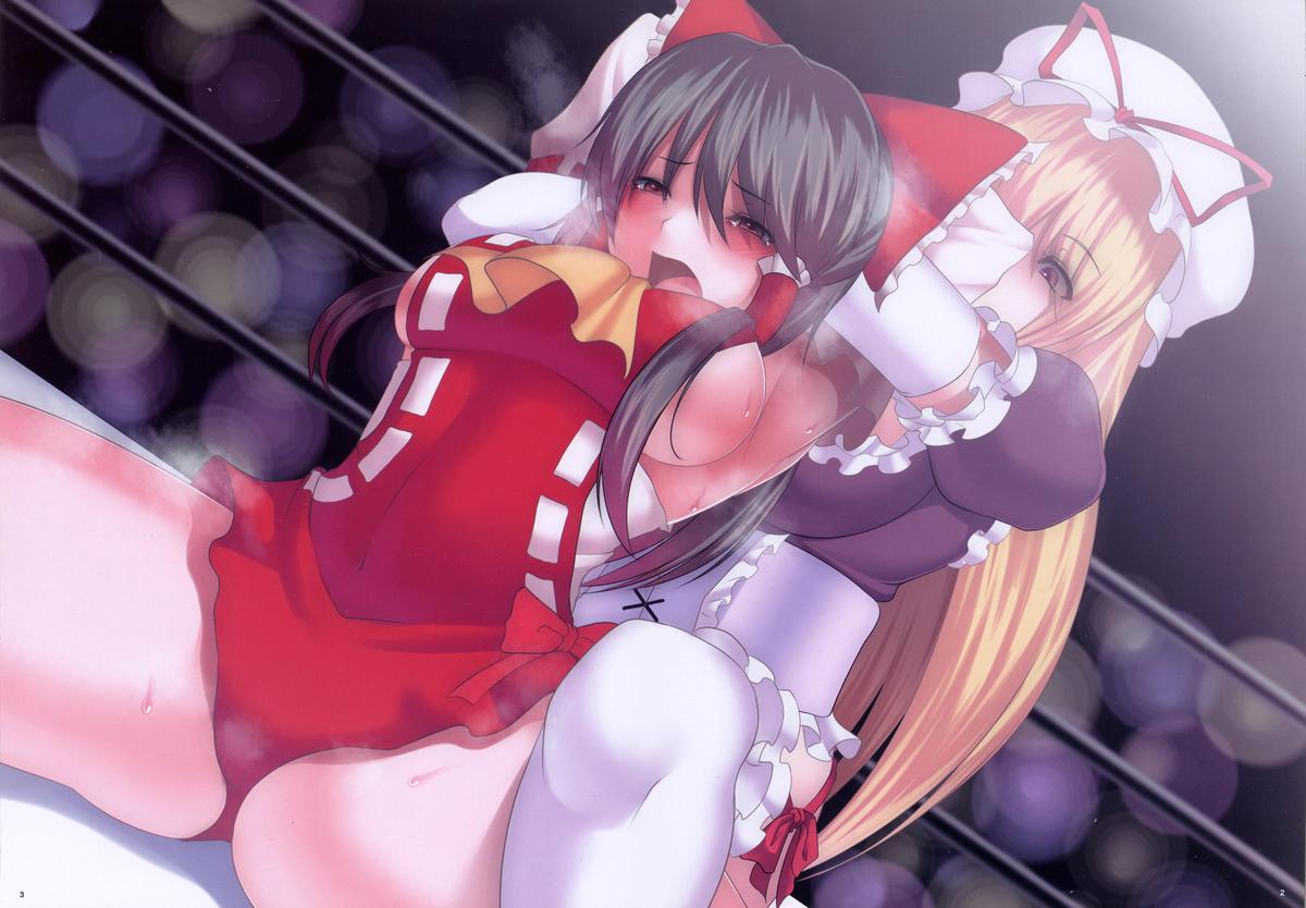 (C80) [Puniponya (kupala)] EXHIBITION MATCH!! (Touhou Project) page 3 full