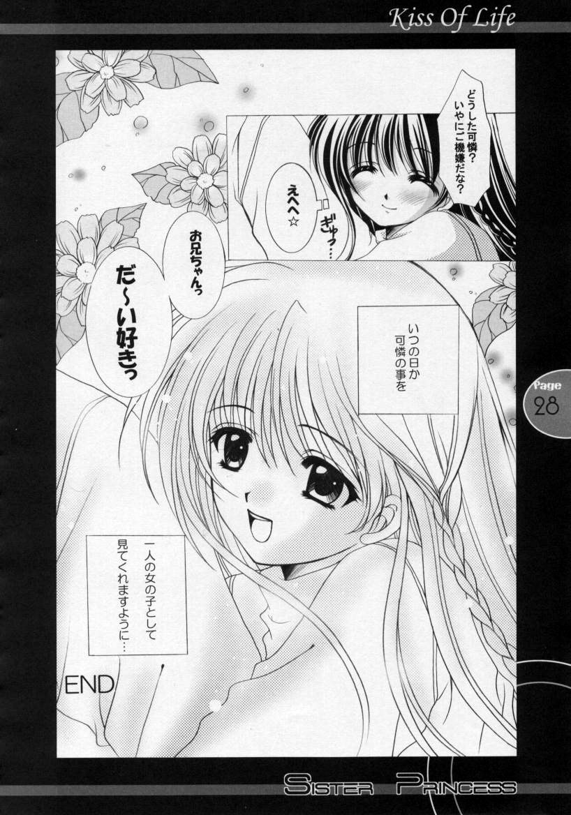 (C60) [JOKER TYPE (Nishimata Aoi)] Kiss Of Life (Sister Princess) page 27 full