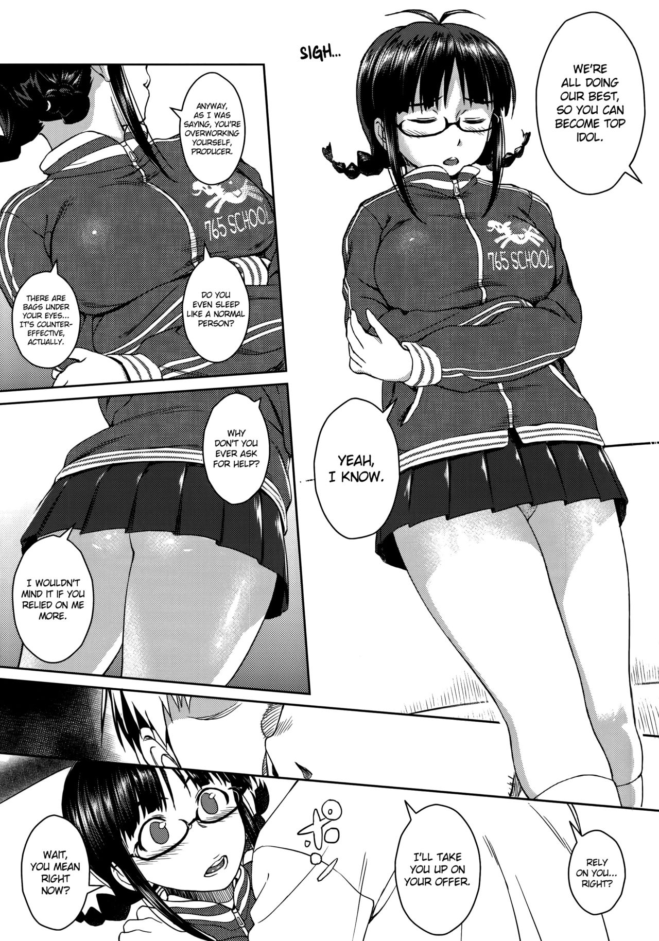 (SC65) [AERODOG (inu)] RITSUKO PLAY 765 SCHOOL JERSEY (THE IDOLM@STER) [English] {doujin-moe.us} page 3 full