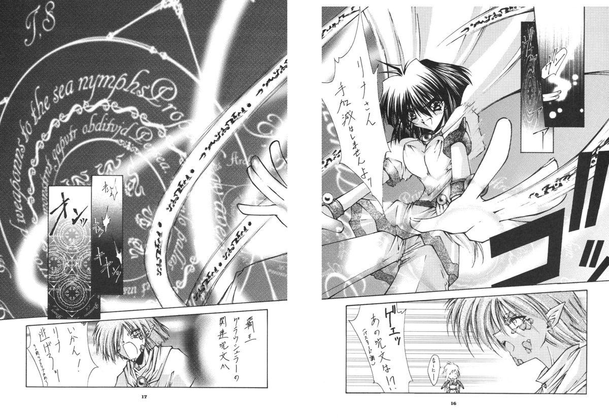 (C55) [BLUE GARNET (Serizawa Katsumi)] SURVIVE (Slayers, Oh My Goddess!) page 17 full