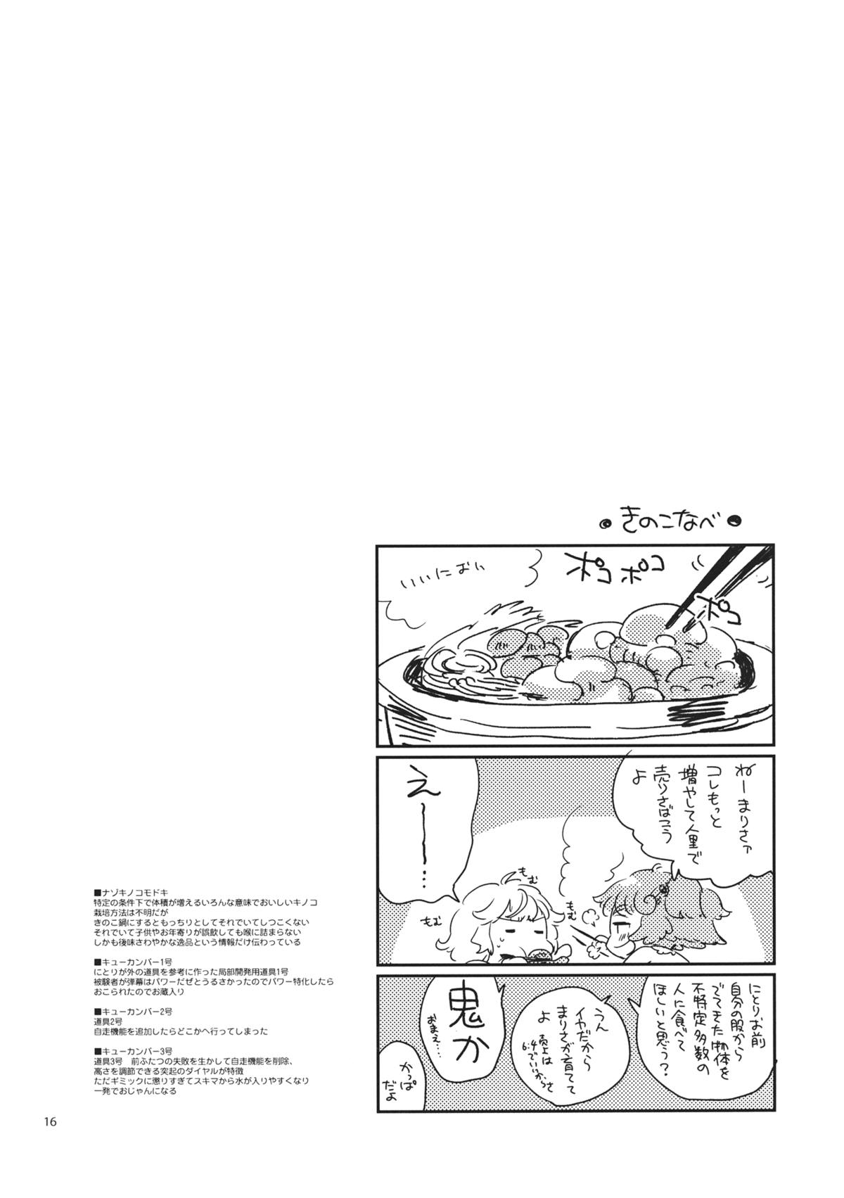 (KoiMari5) [Sonota Oozei (Yukataro)] SWEET CHOCO MINT (Touhou Project) page 15 full